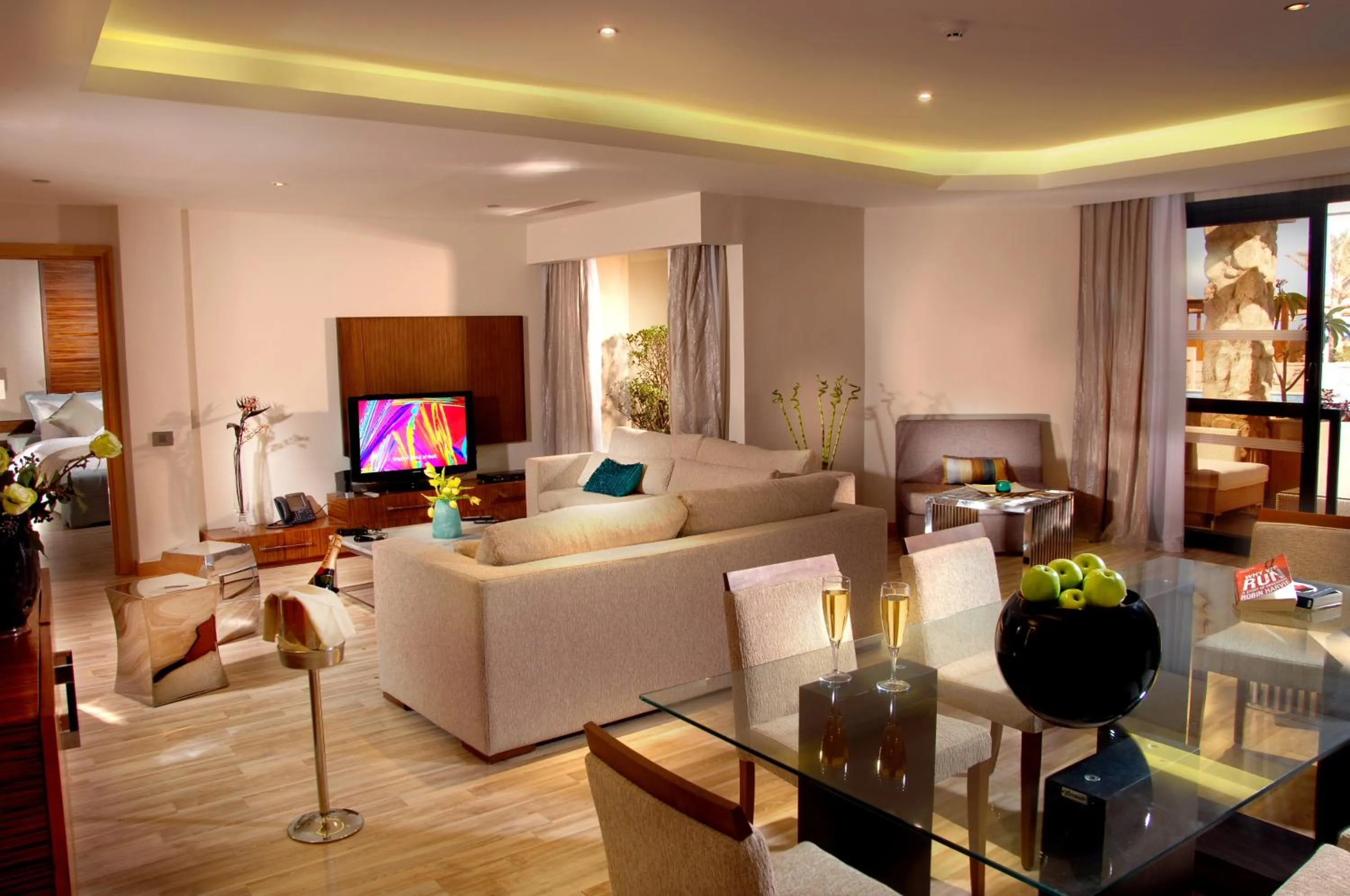 Living room in Coral Sea Imperial "Coral Sea Sensatori"