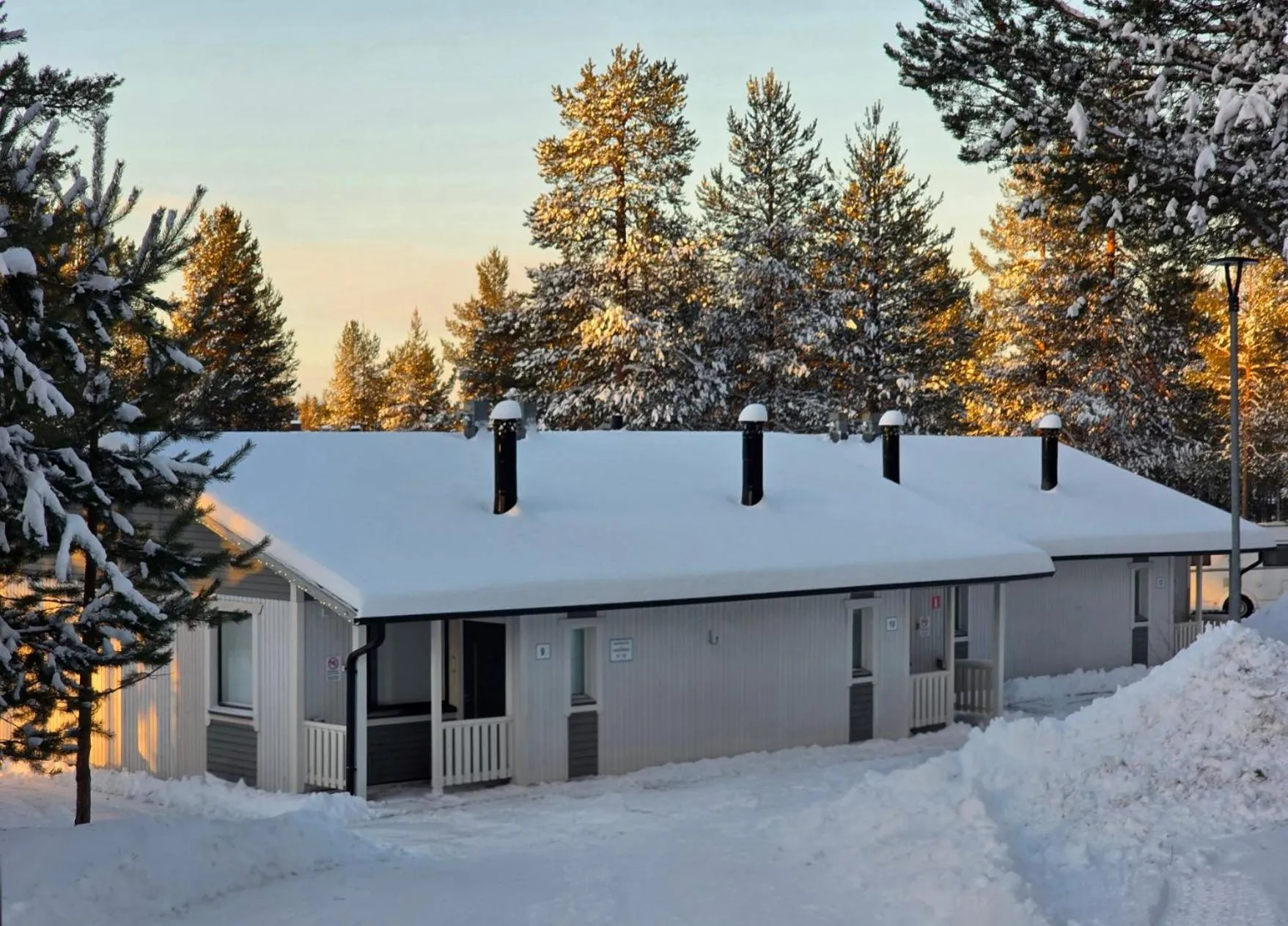 Property building in Levilehto Apartments