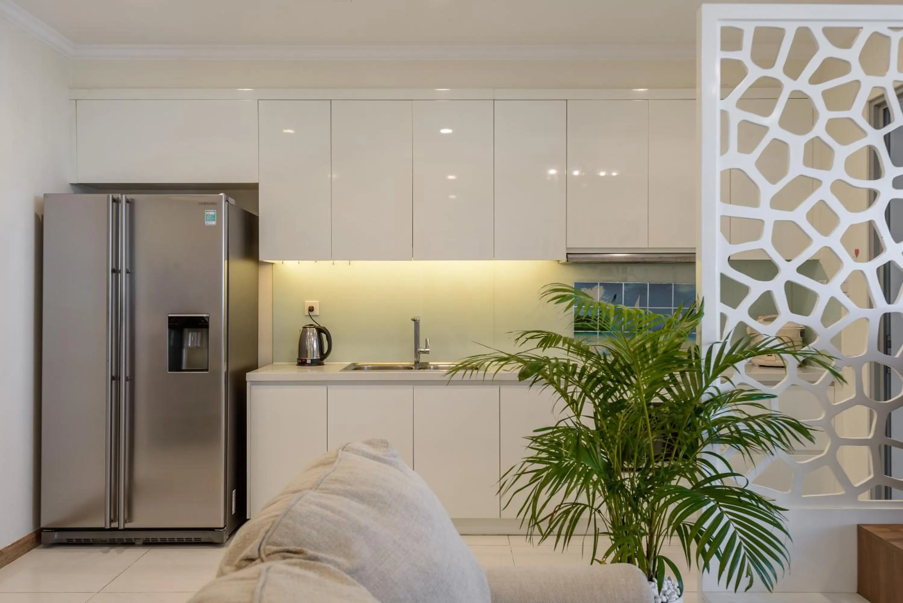 minibar in CeLaVie Serviced Apartment - The Vinhomes and Landmark