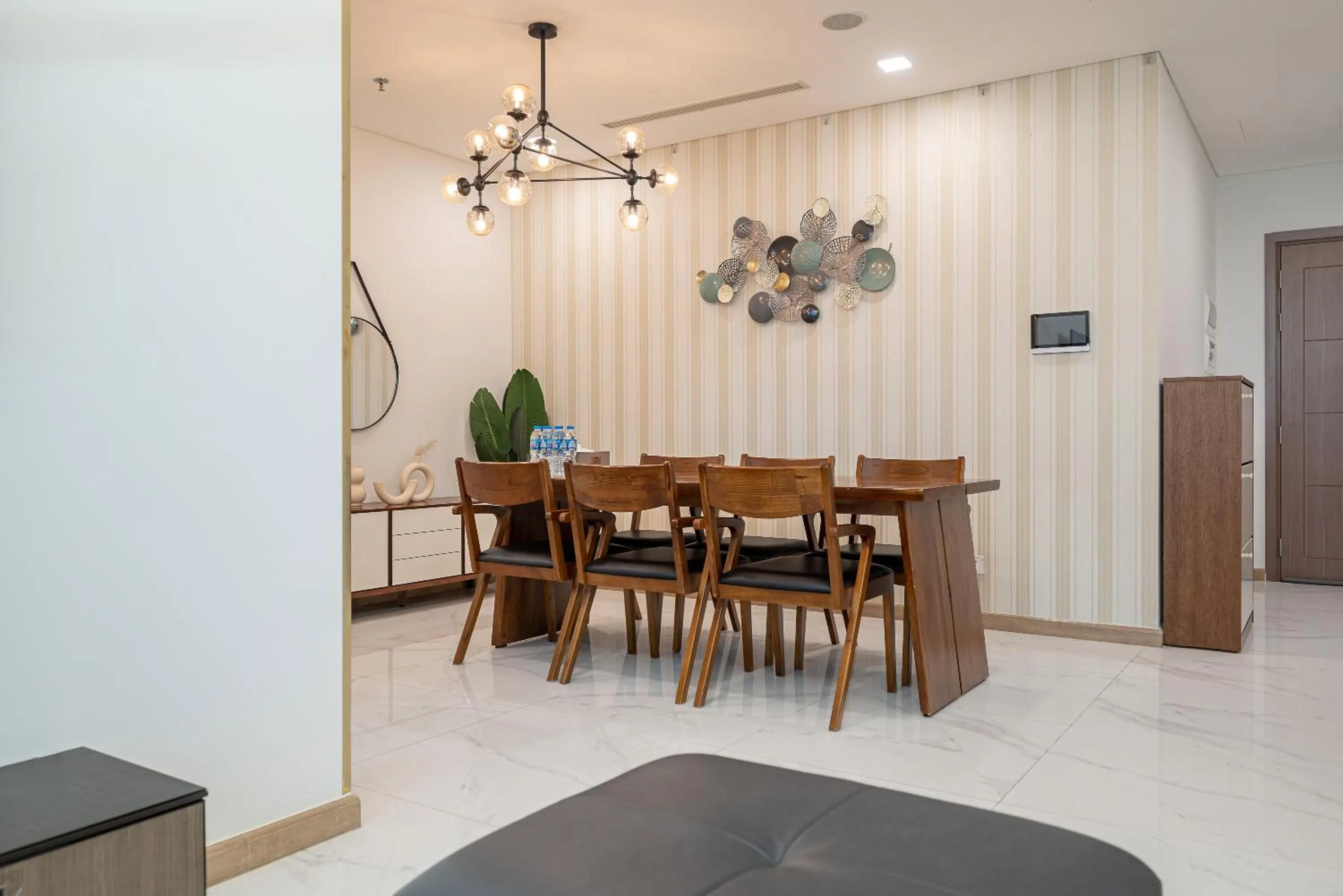 Living room in CeLaVie Serviced Apartment - The Vinhomes and Landmark