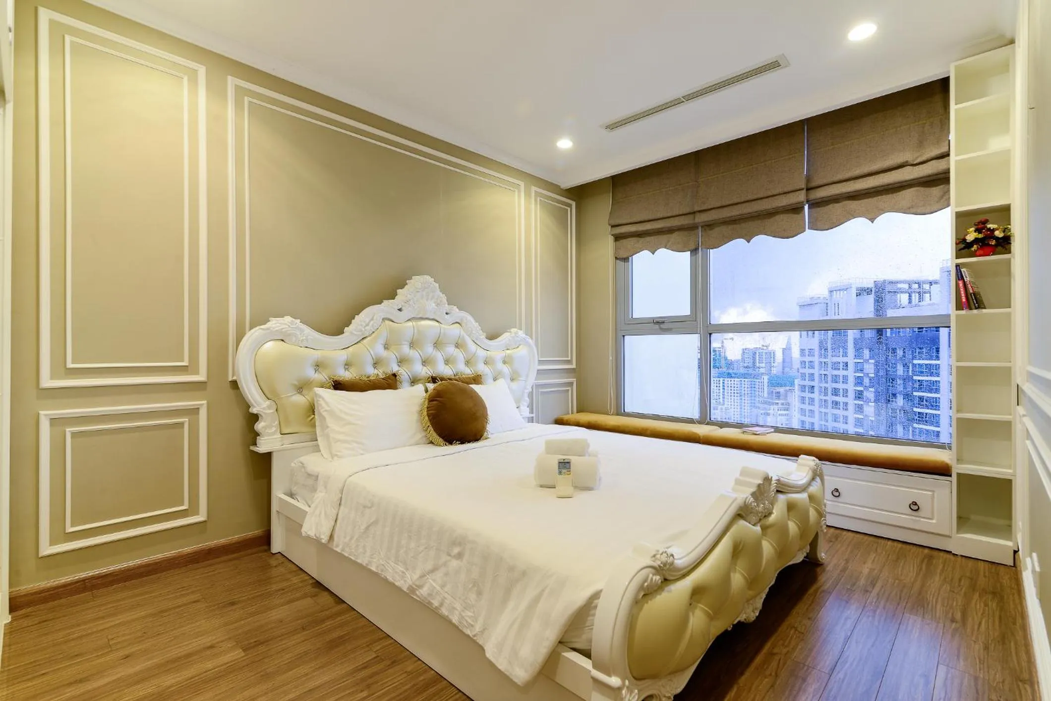 Photo of the whole room, Bed in CeLaVie Serviced Apartment - The Vinhomes and Landmark