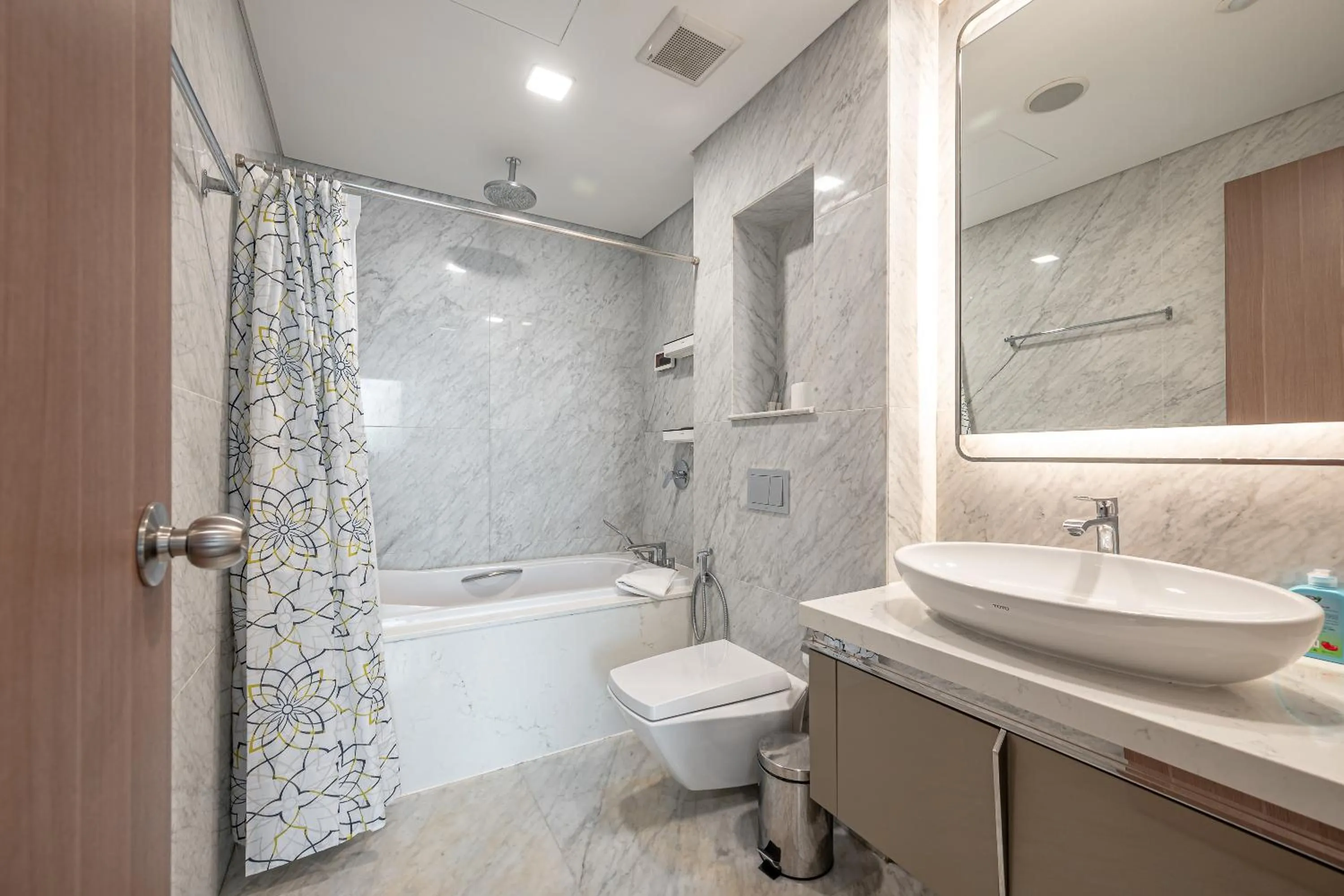 Shower in CeLaVie Serviced Apartment - The Vinhomes and Landmark