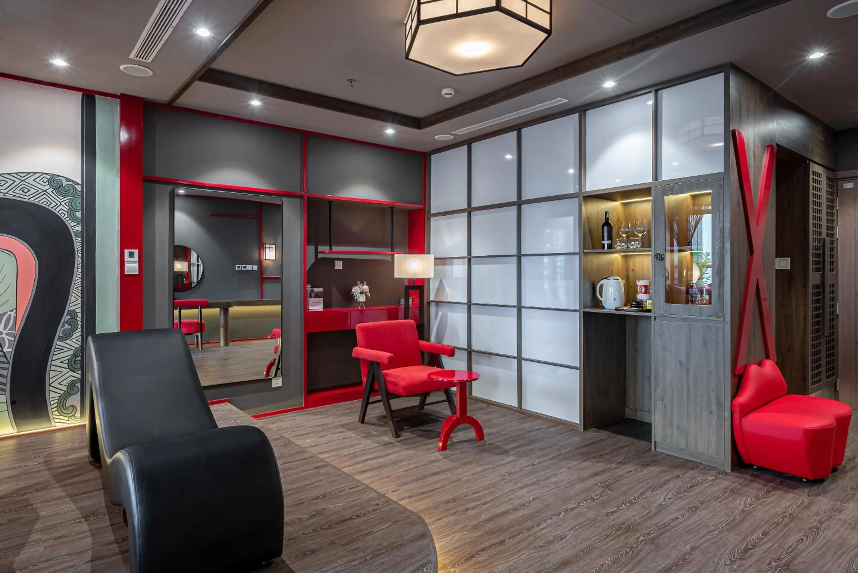 TV and multimedia in CeLaVie Serviced Apartment - The Vinhomes and Landmark