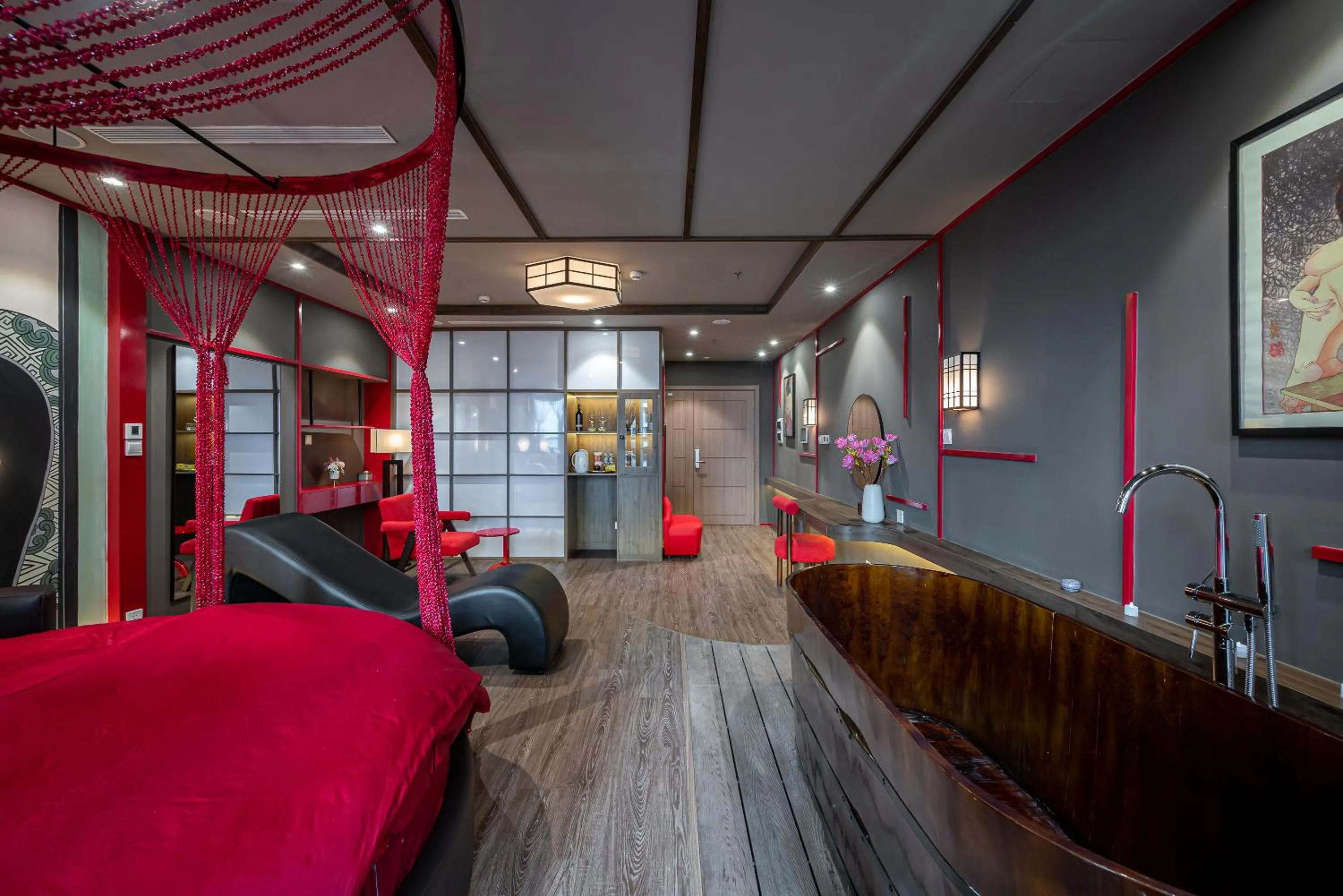 TV and multimedia in CeLaVie Serviced Apartment - The Vinhomes and Landmark