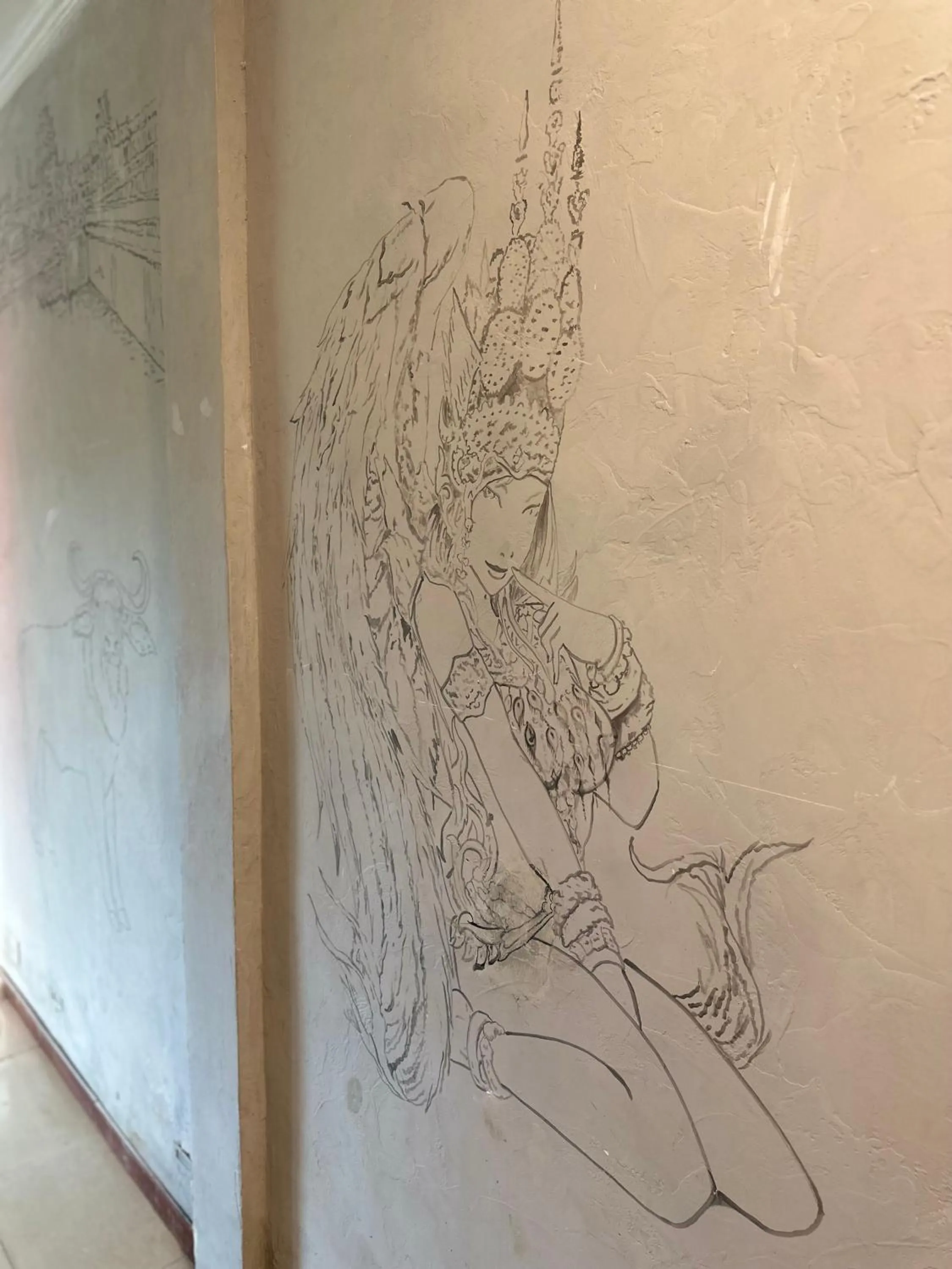 Decorative detail in Hawaii Lounge