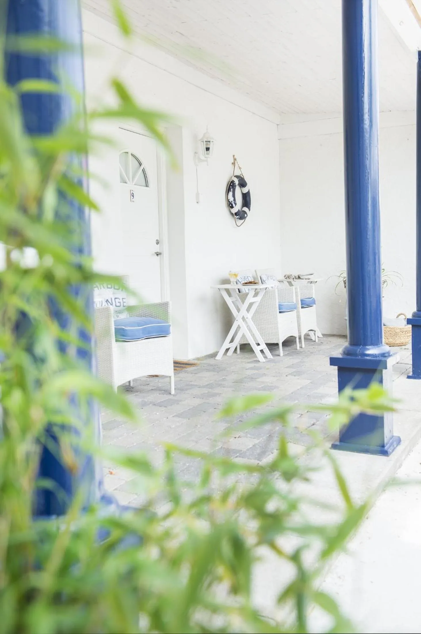 Patio in Hotel Villa Brinkly