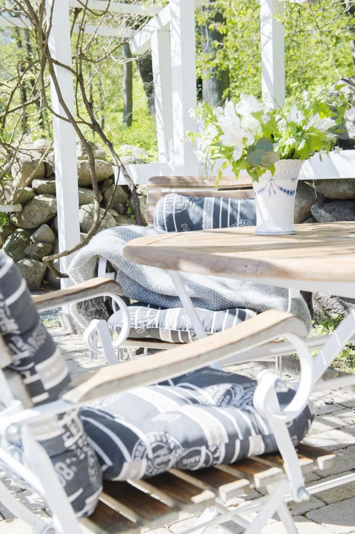 Garden view in Hotel Villa Brinkly