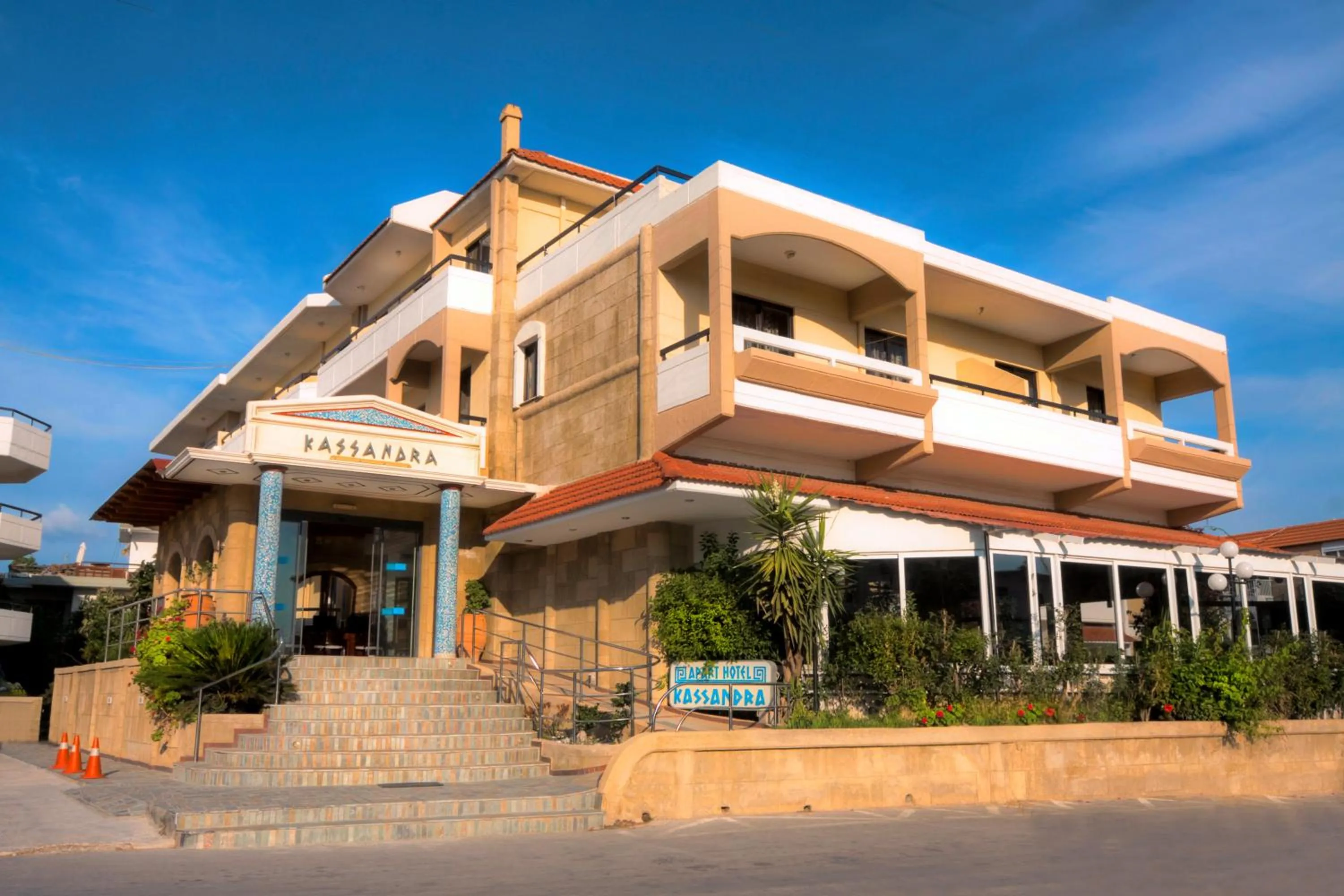 Property building in Kassandra Hotel
