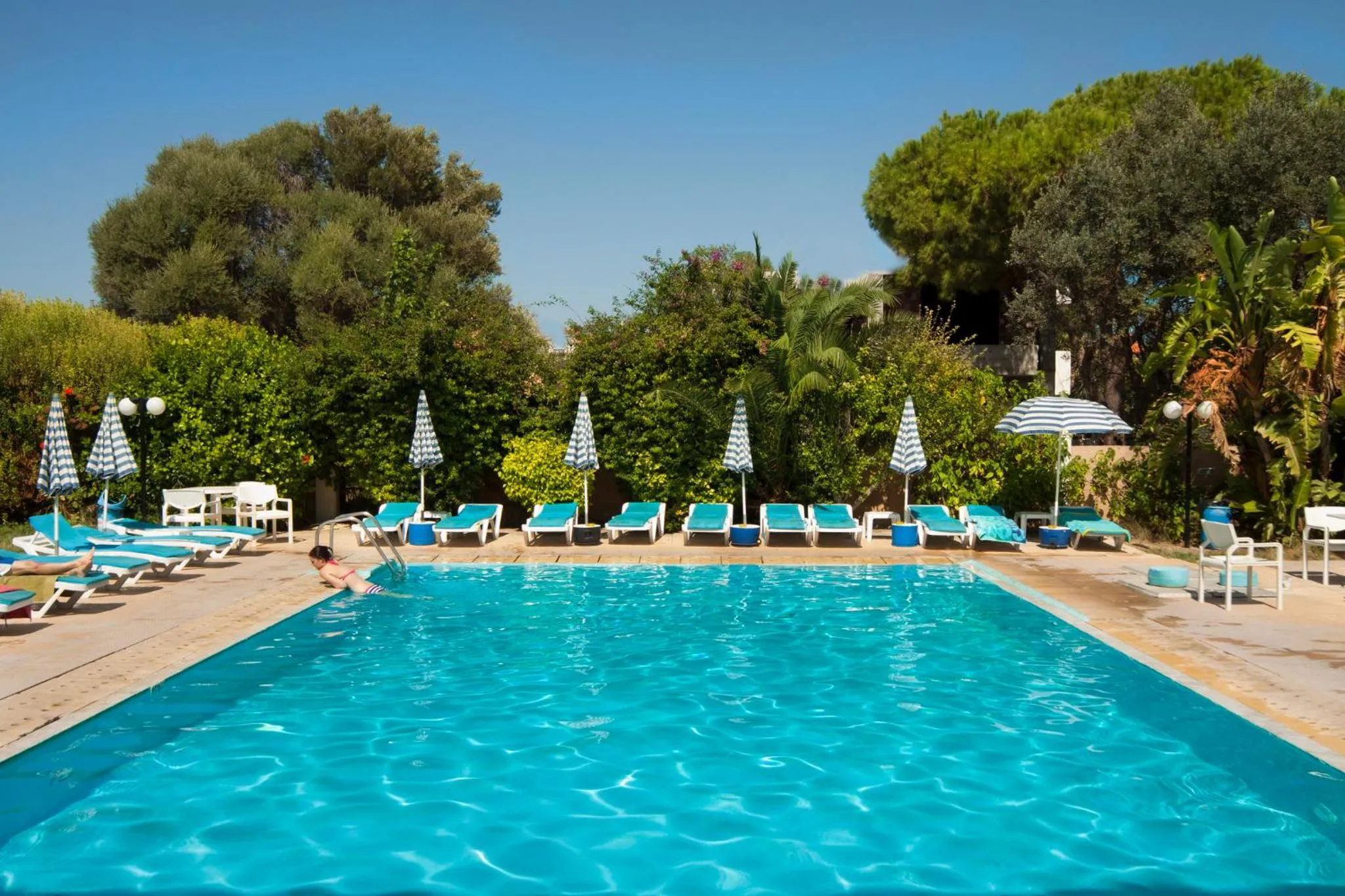 Swimming pool in Kassandra Hotel