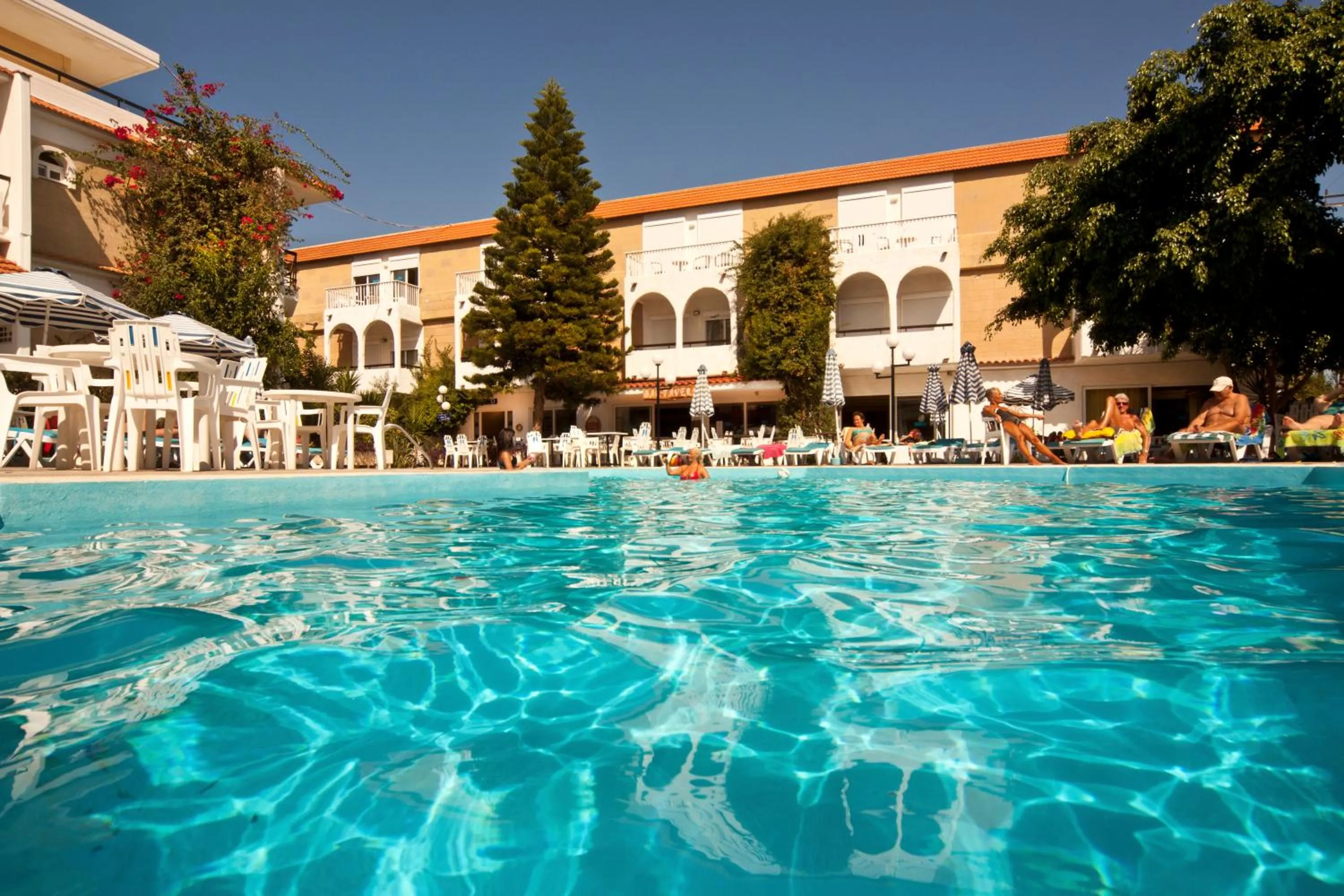 Swimming pool in Kassandra Hotel