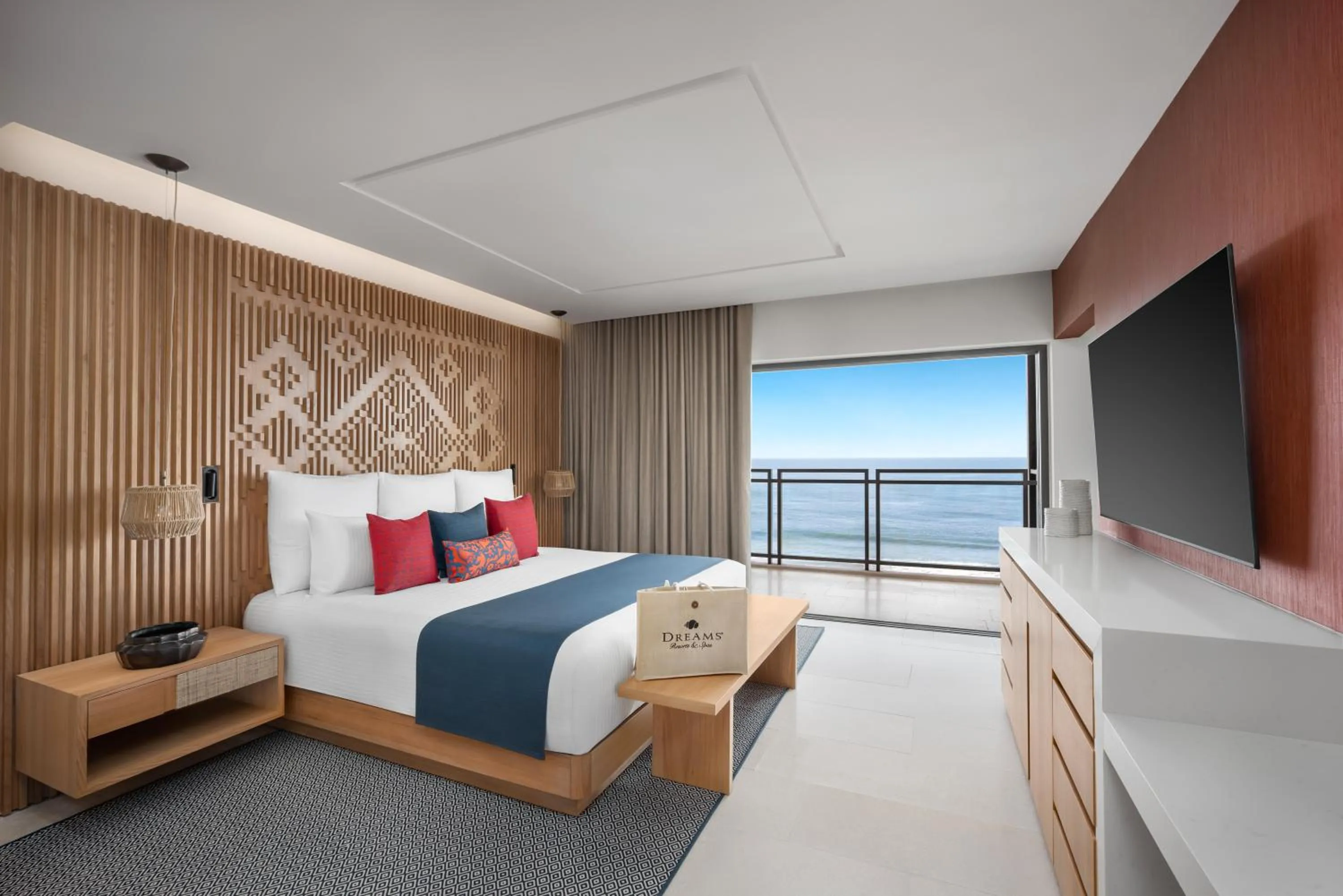 Bedroom, Bed in Dreams Estrella del Mar Mazatlan Golf & Spa Resort - All Inclusive