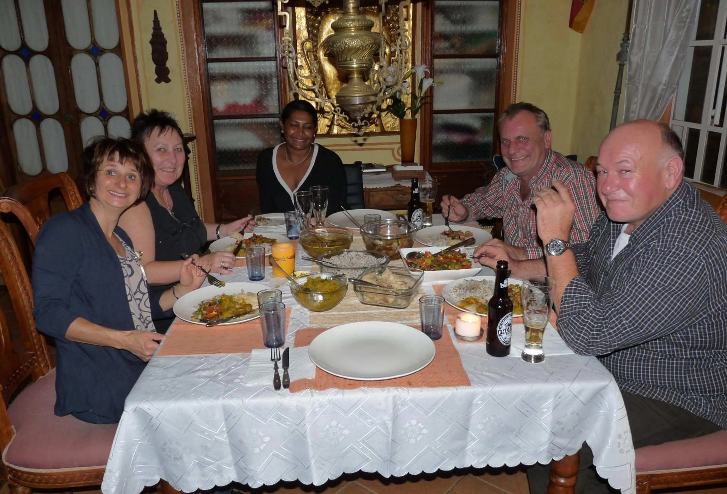 People in La Reine Creole