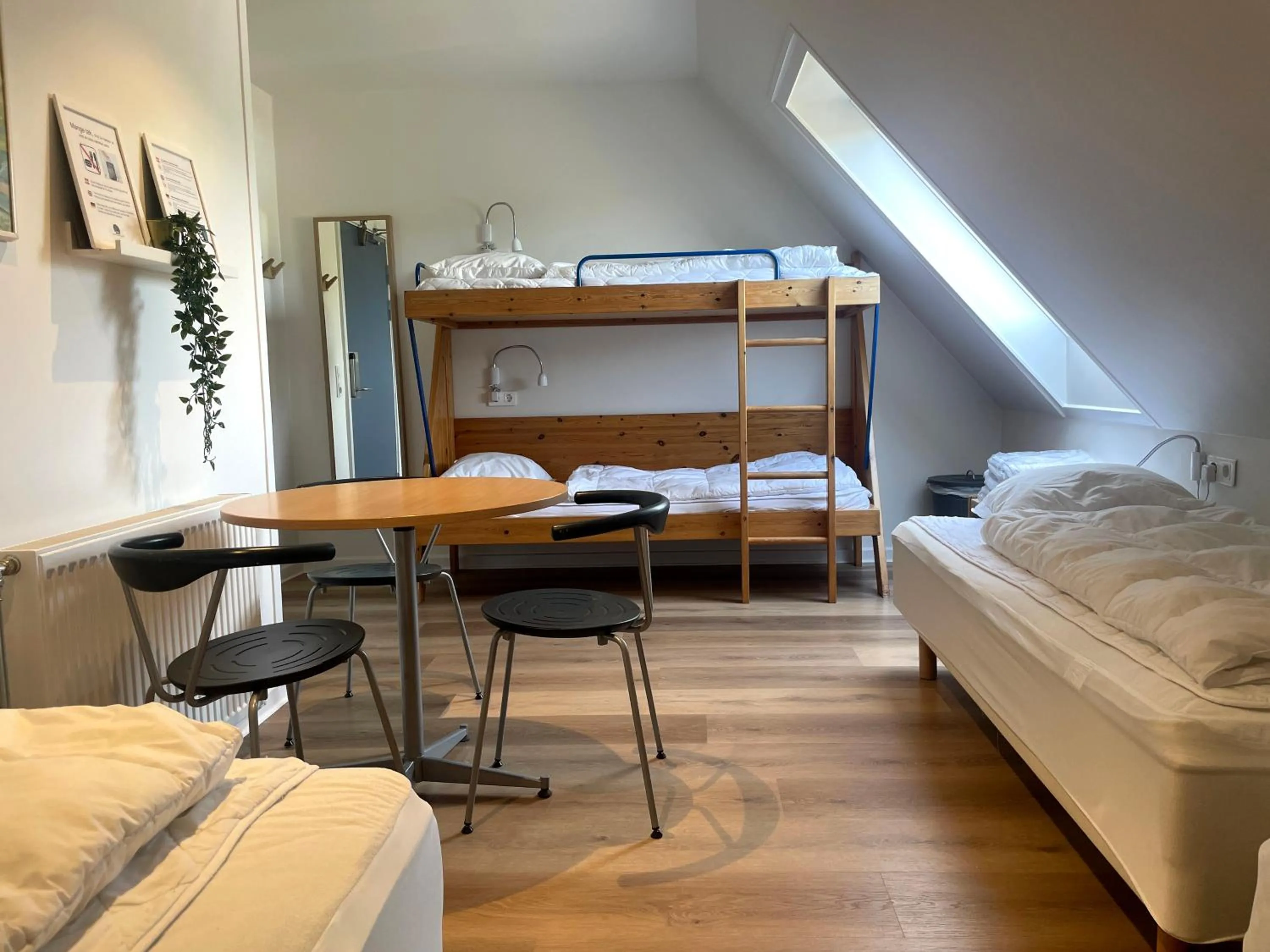 Bed in Kragsbjerggaard Vandrerhjem