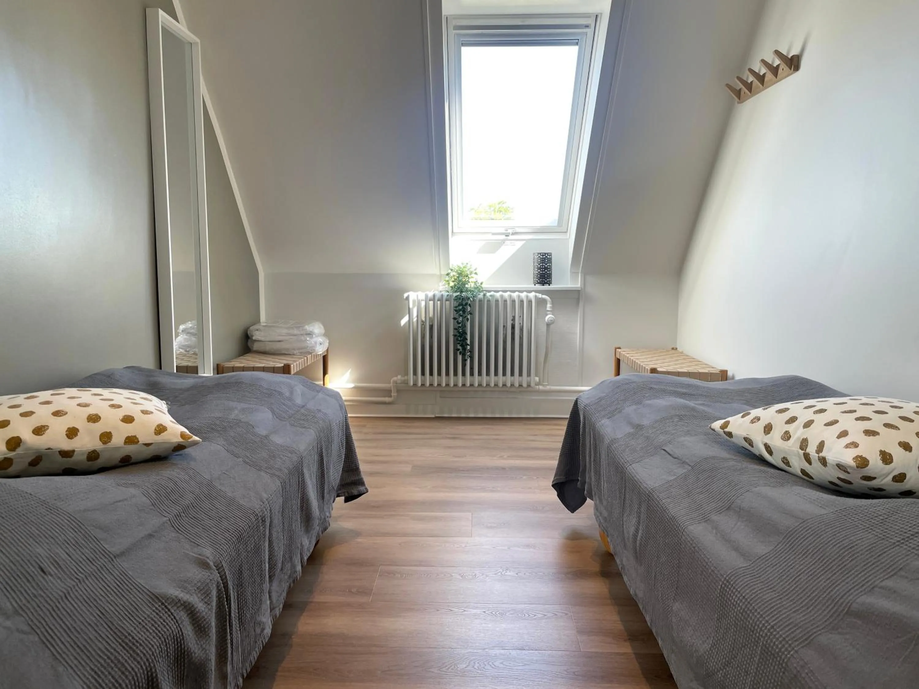 Bed in Kragsbjerggaard Vandrerhjem