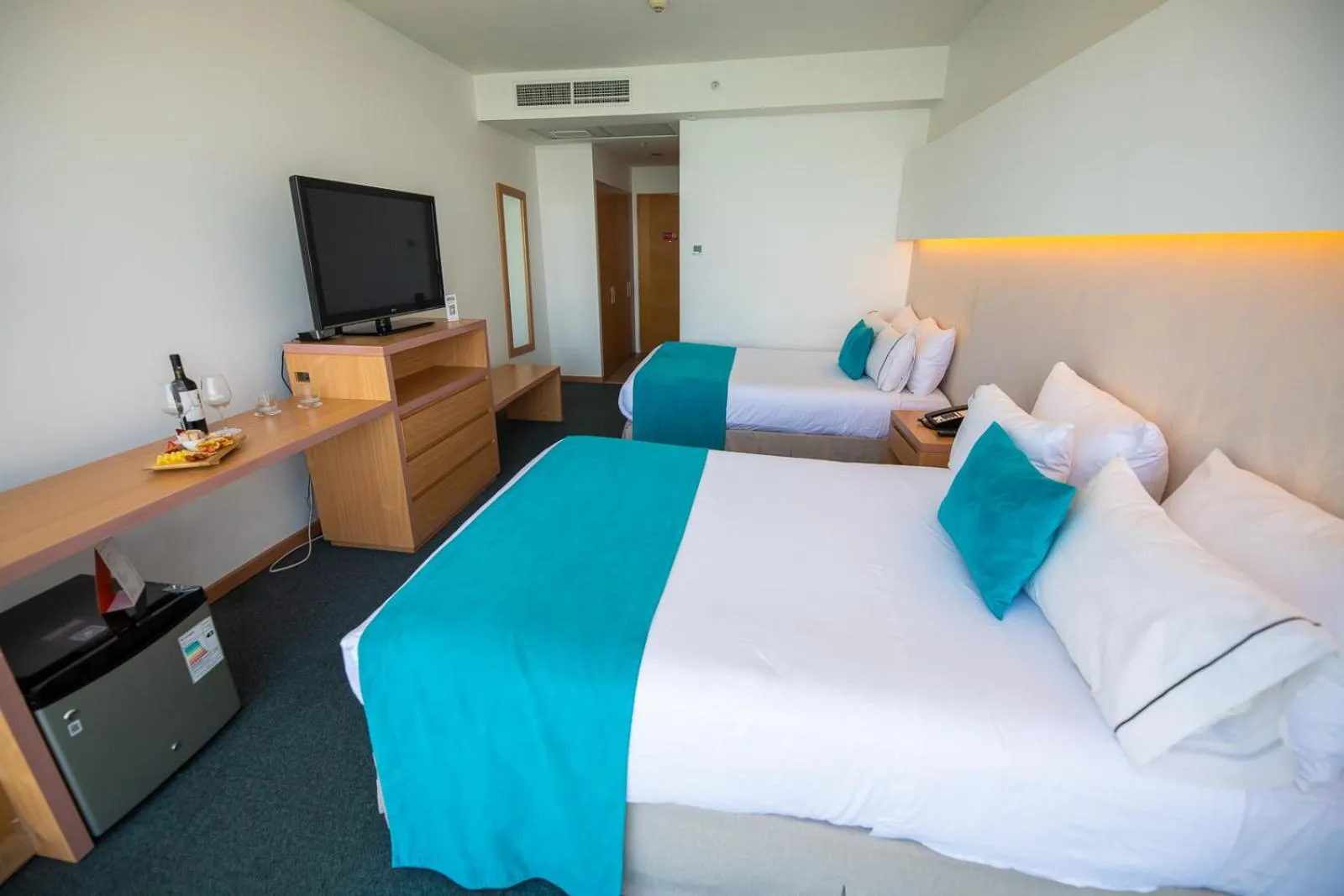 Bed in Hotel Enjoy San Antonio