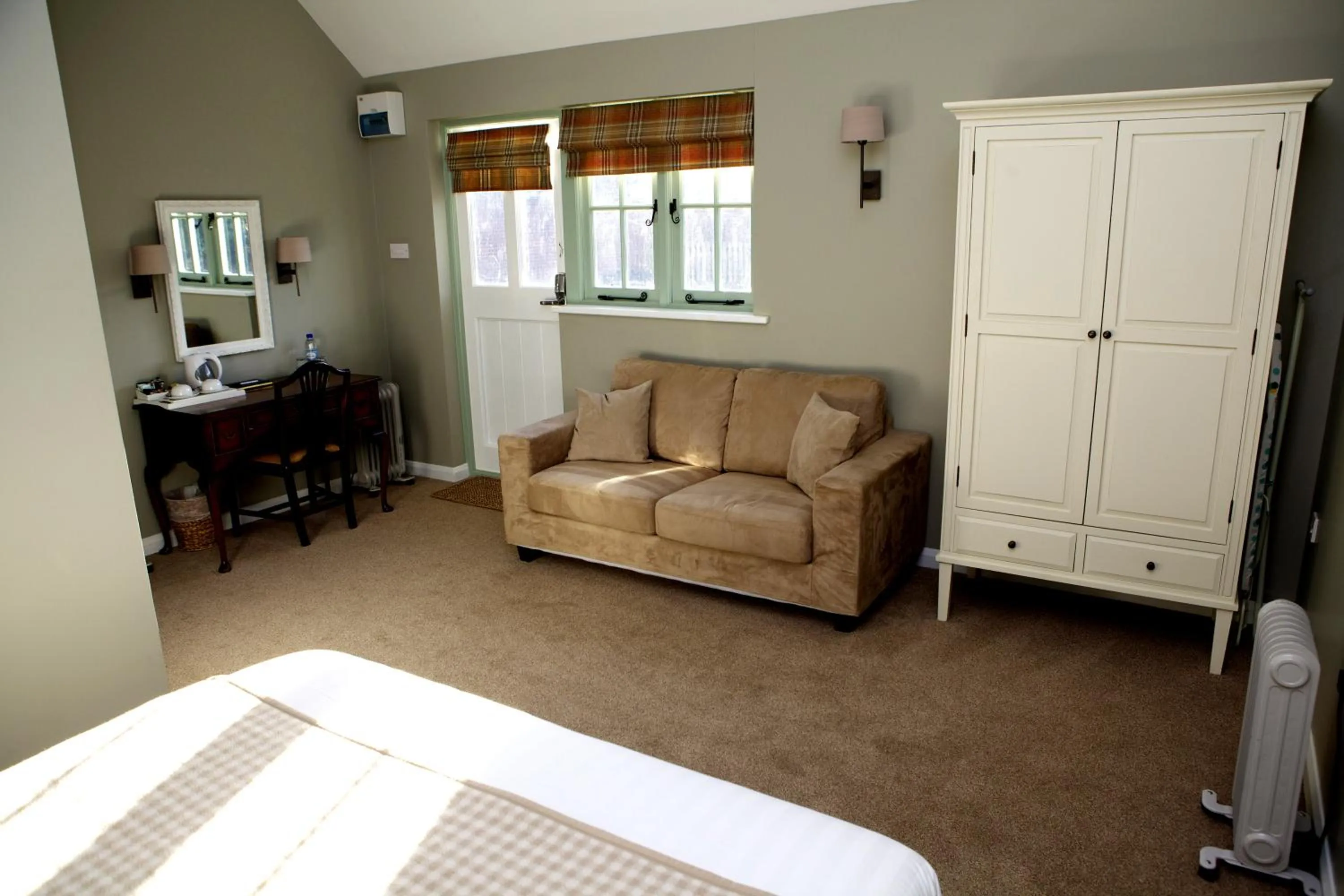 Decorative detail in The Bull Inn Lodges