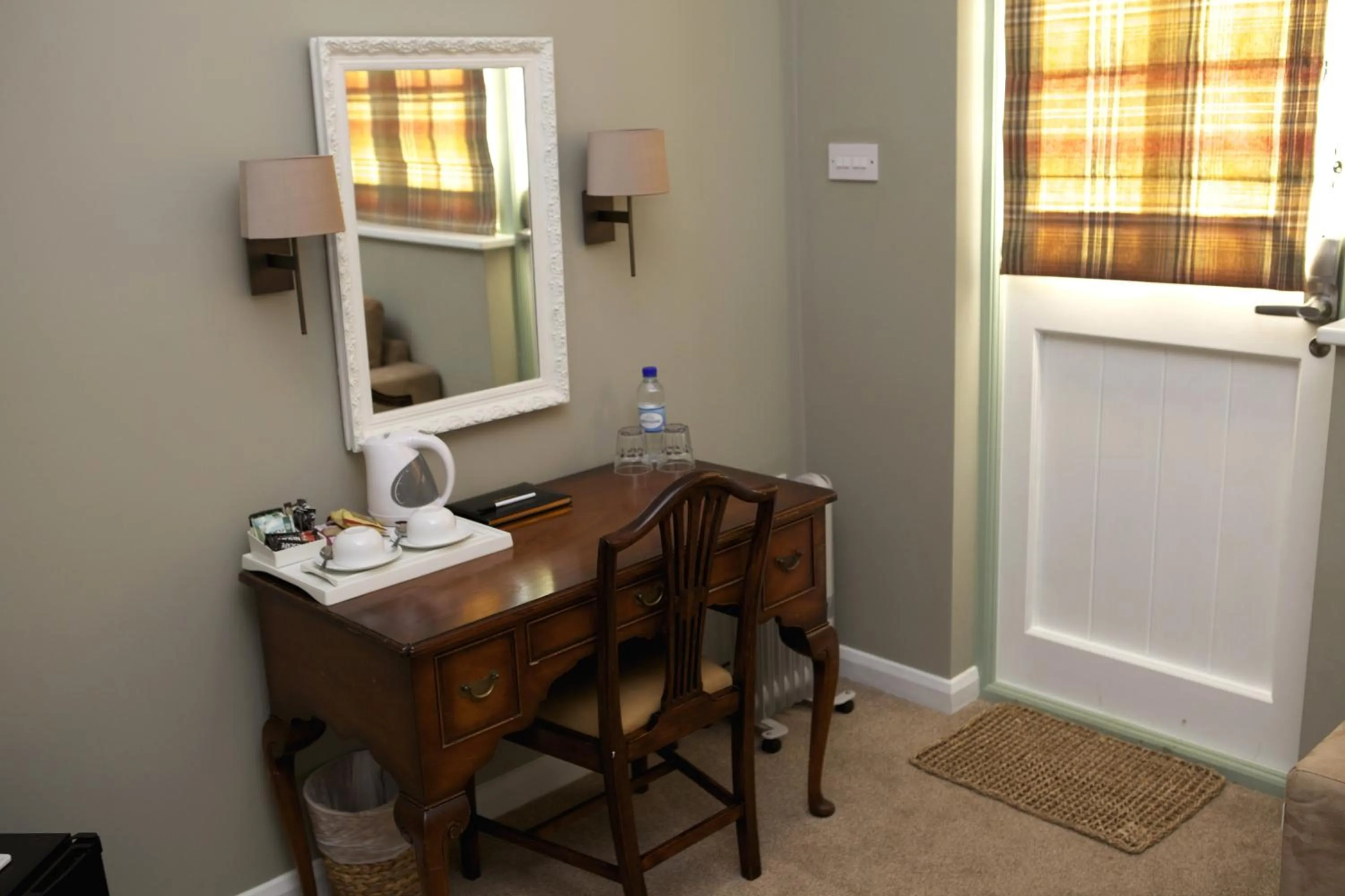 Decorative detail in The Bull Inn Lodges