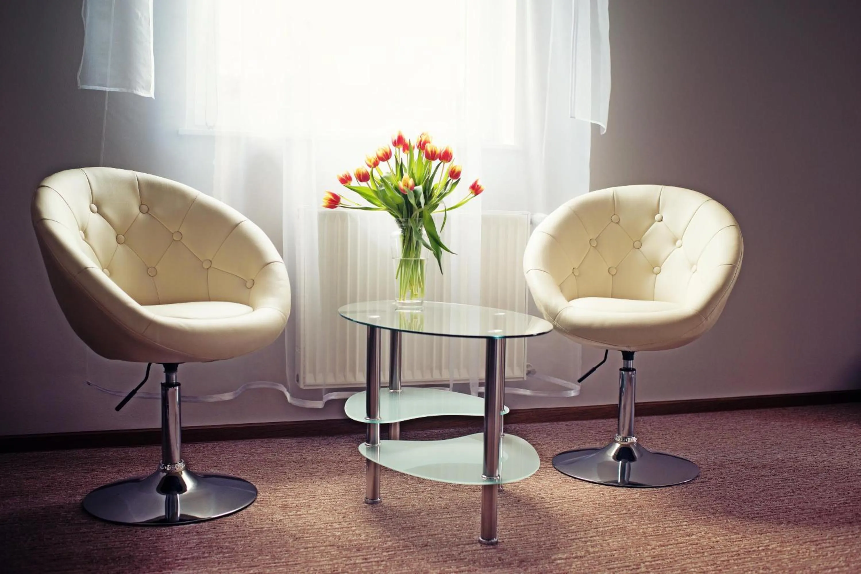 Seating area in Makara