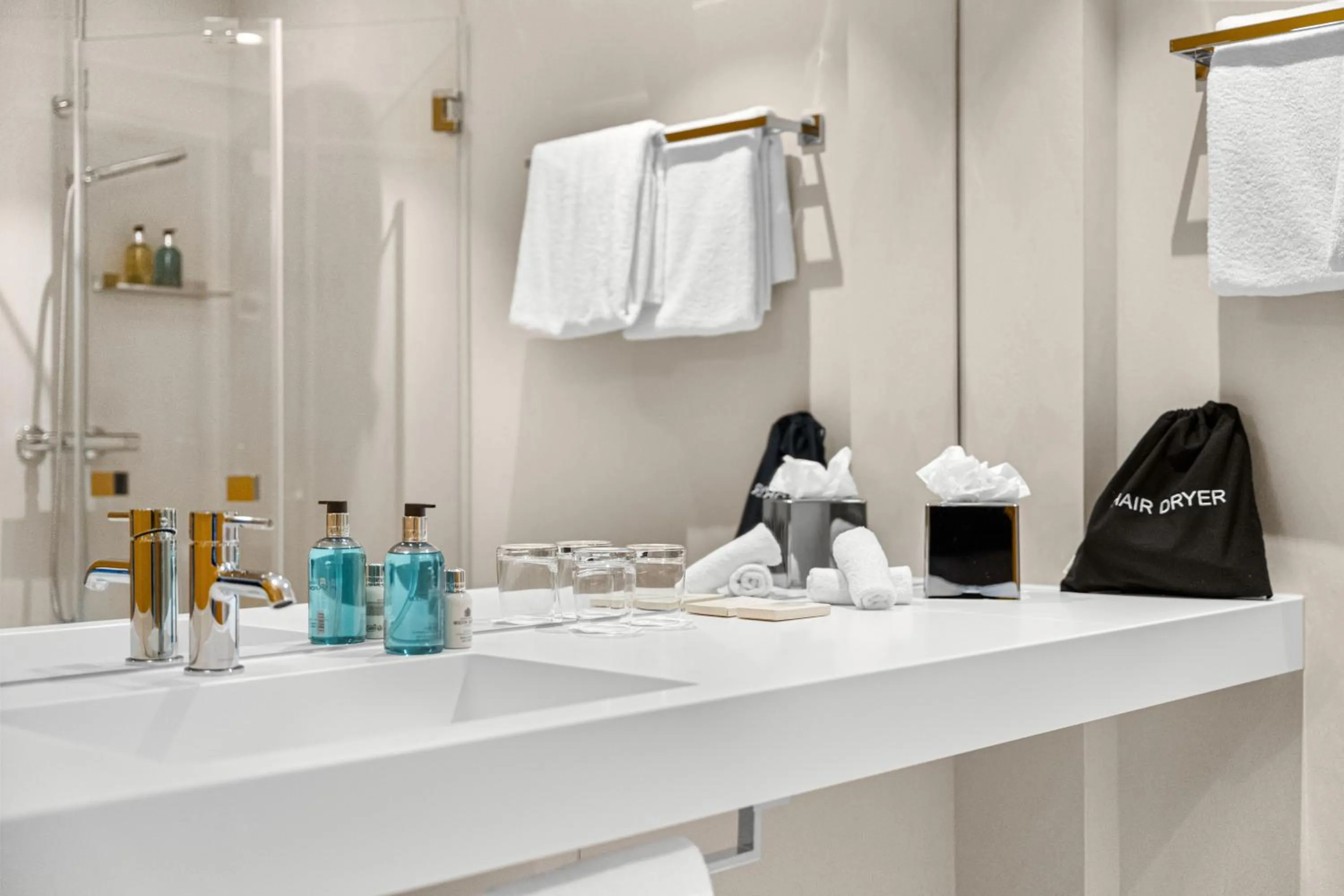 Bathroom in LUX Hotel Apartments Lillestrøm