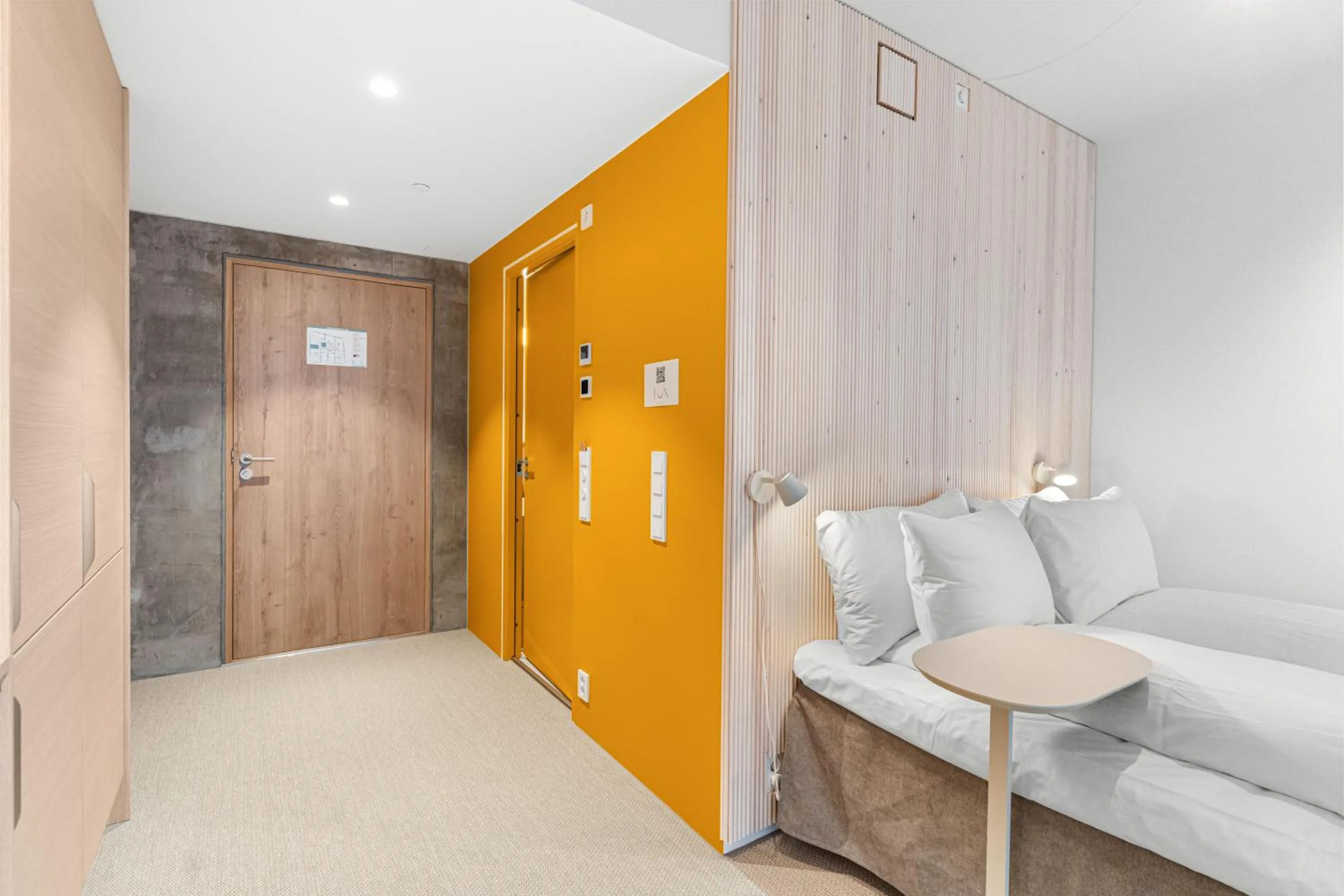 Bedroom in LUX Hotel Apartments Lillestrøm