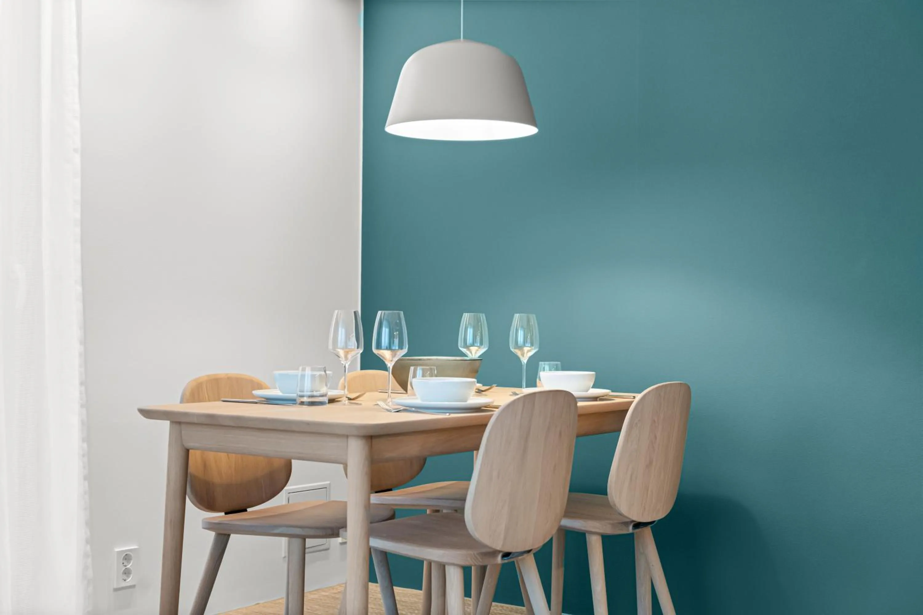 Dining area in LUX Hotel Apartments Lillestrøm