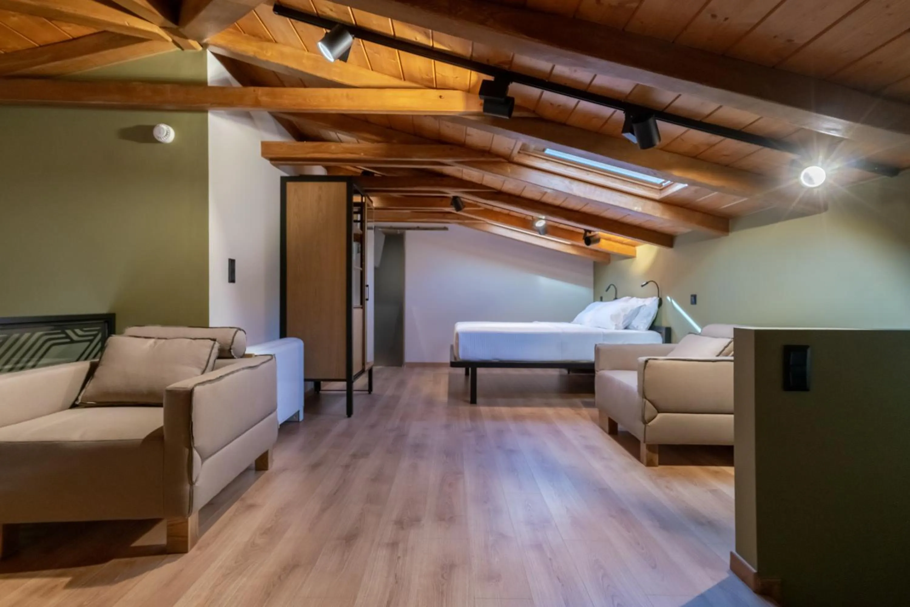 Bed in Kraka Apartments