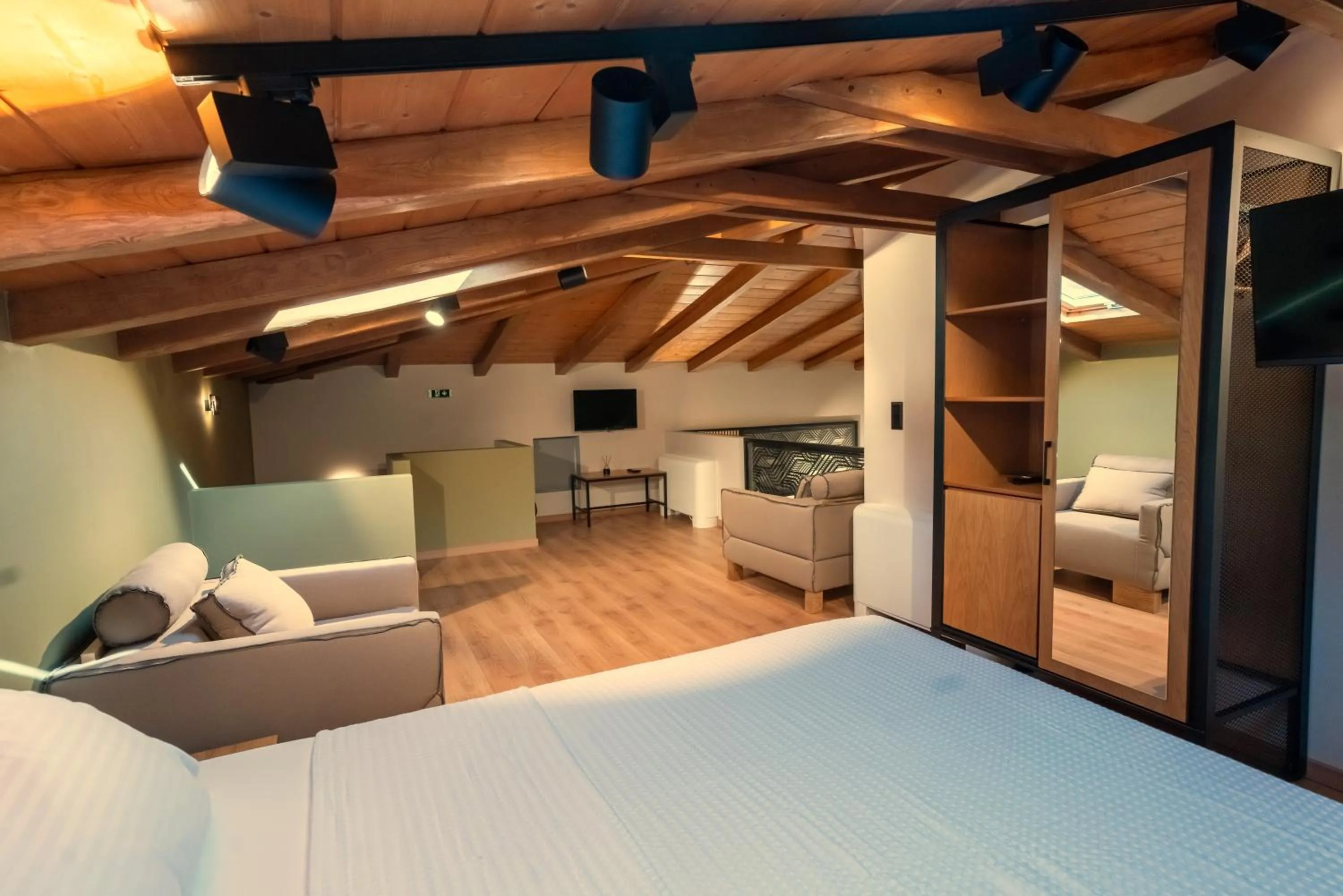 Bed in Kraka Apartments