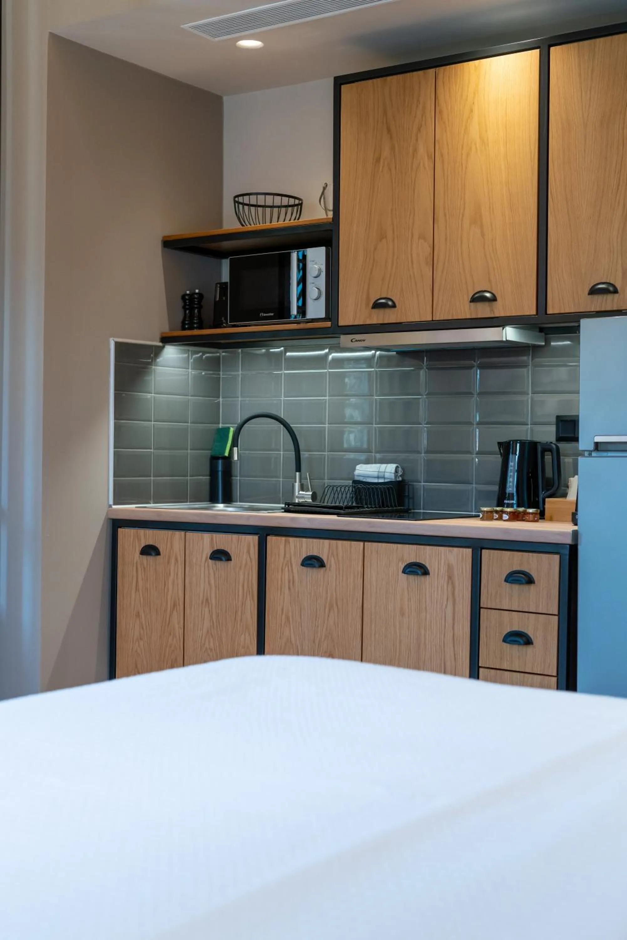 Bed in Kraka Apartments