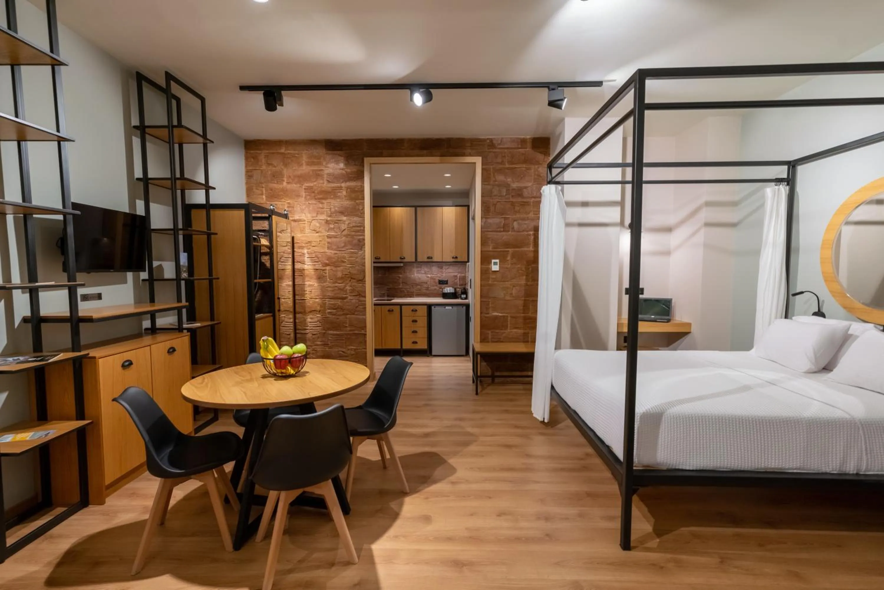 Bed in Kraka Apartments