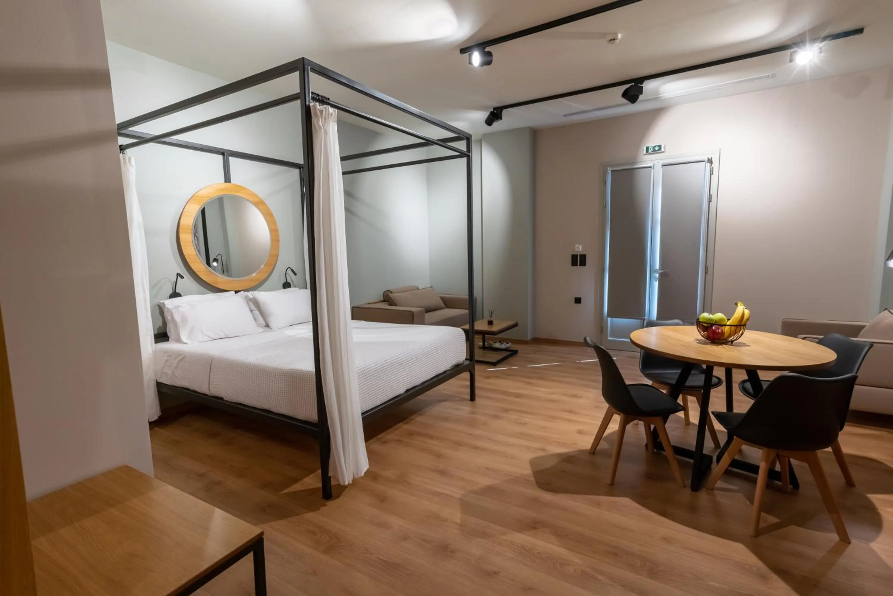 Bed in Kraka Apartments