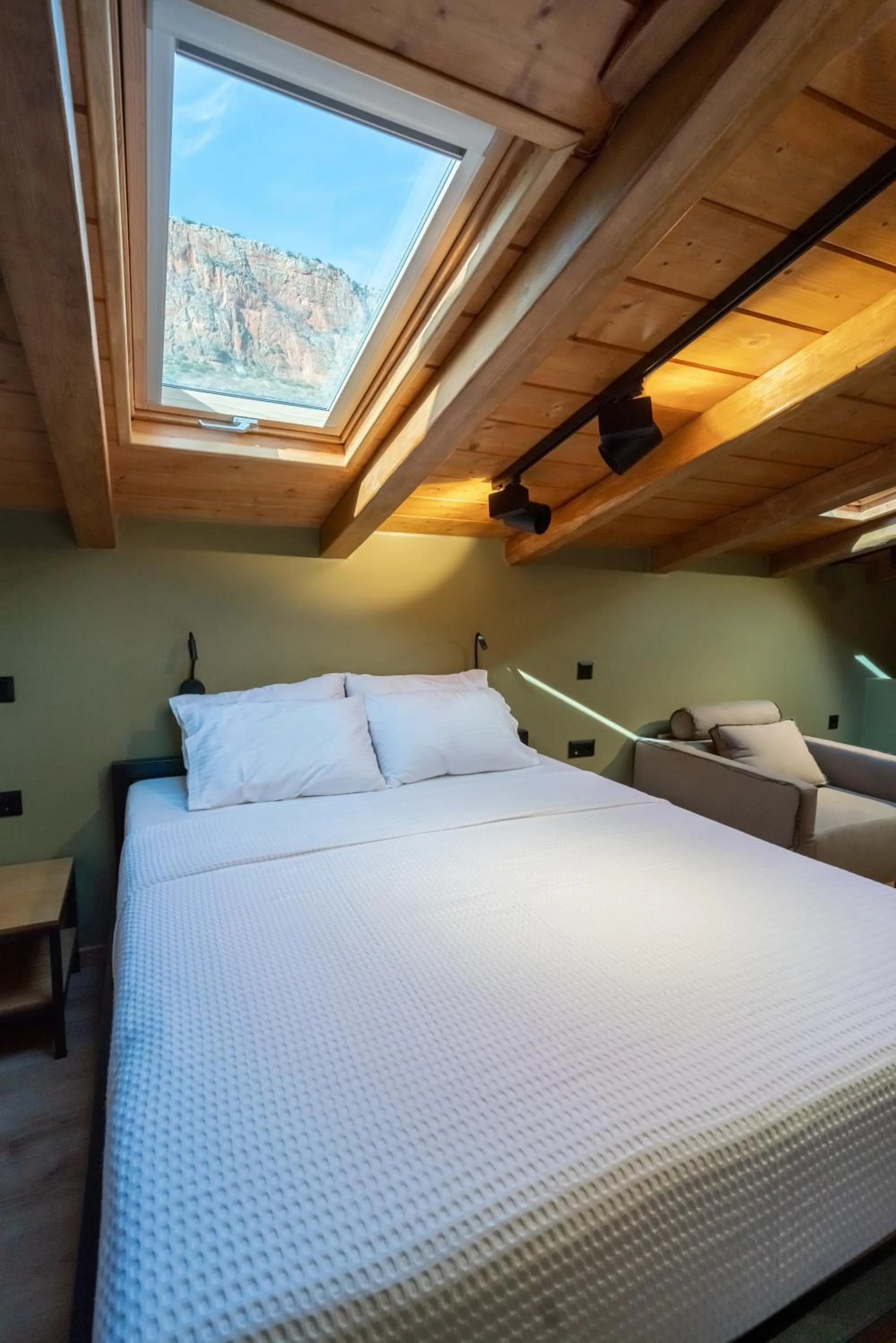 Bed in Kraka Apartments