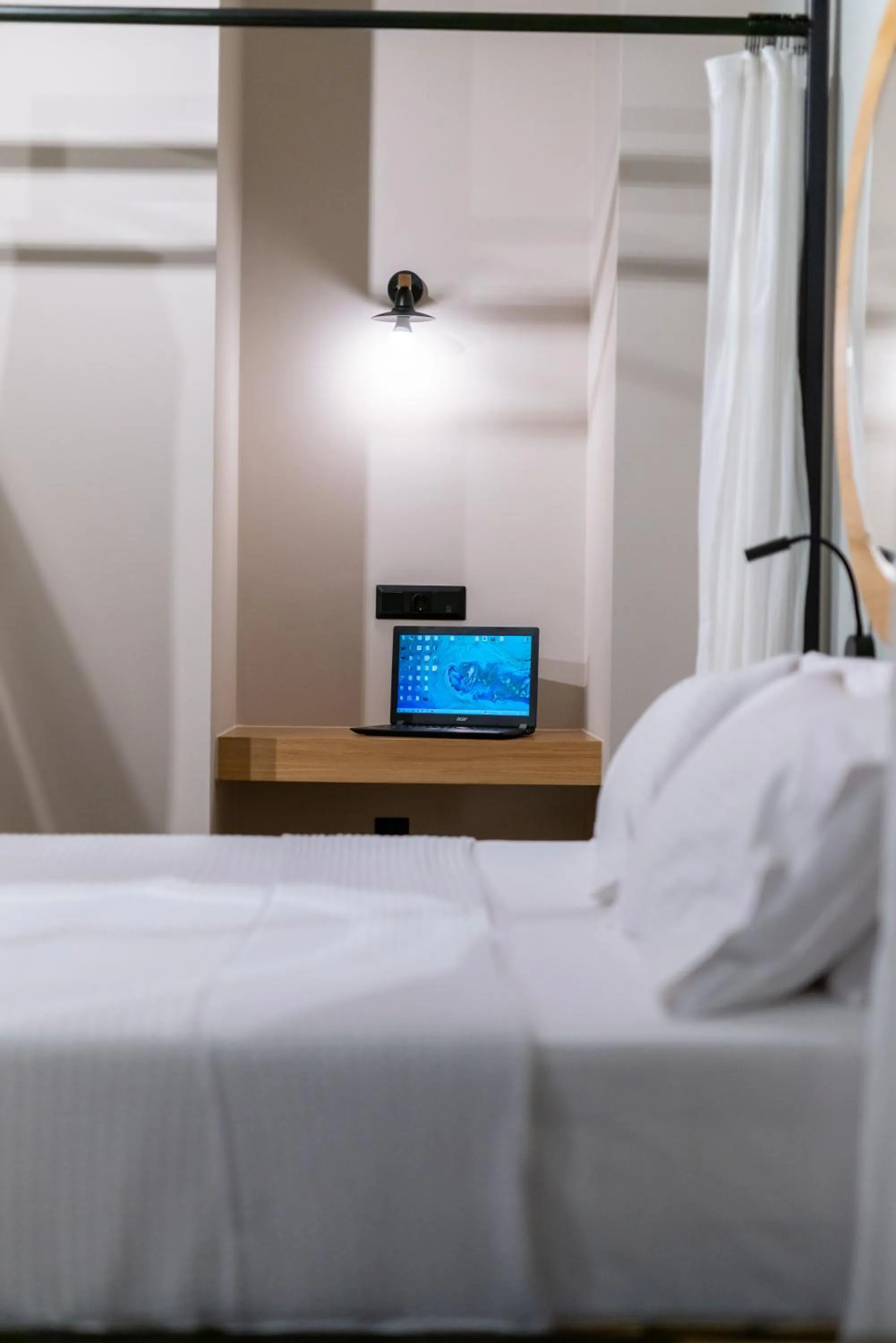 Bed in Kraka Apartments