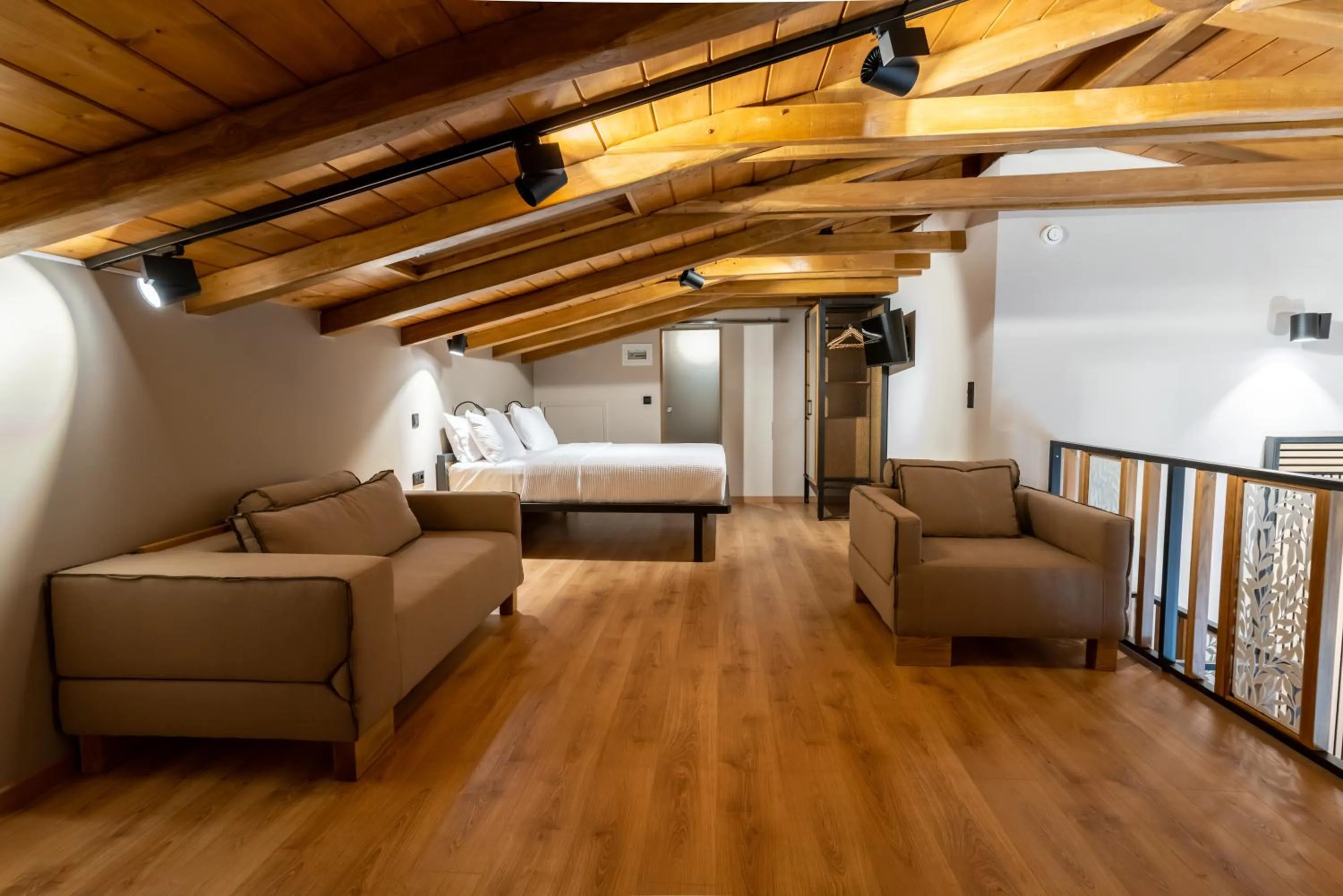 Bed in Kraka Apartments