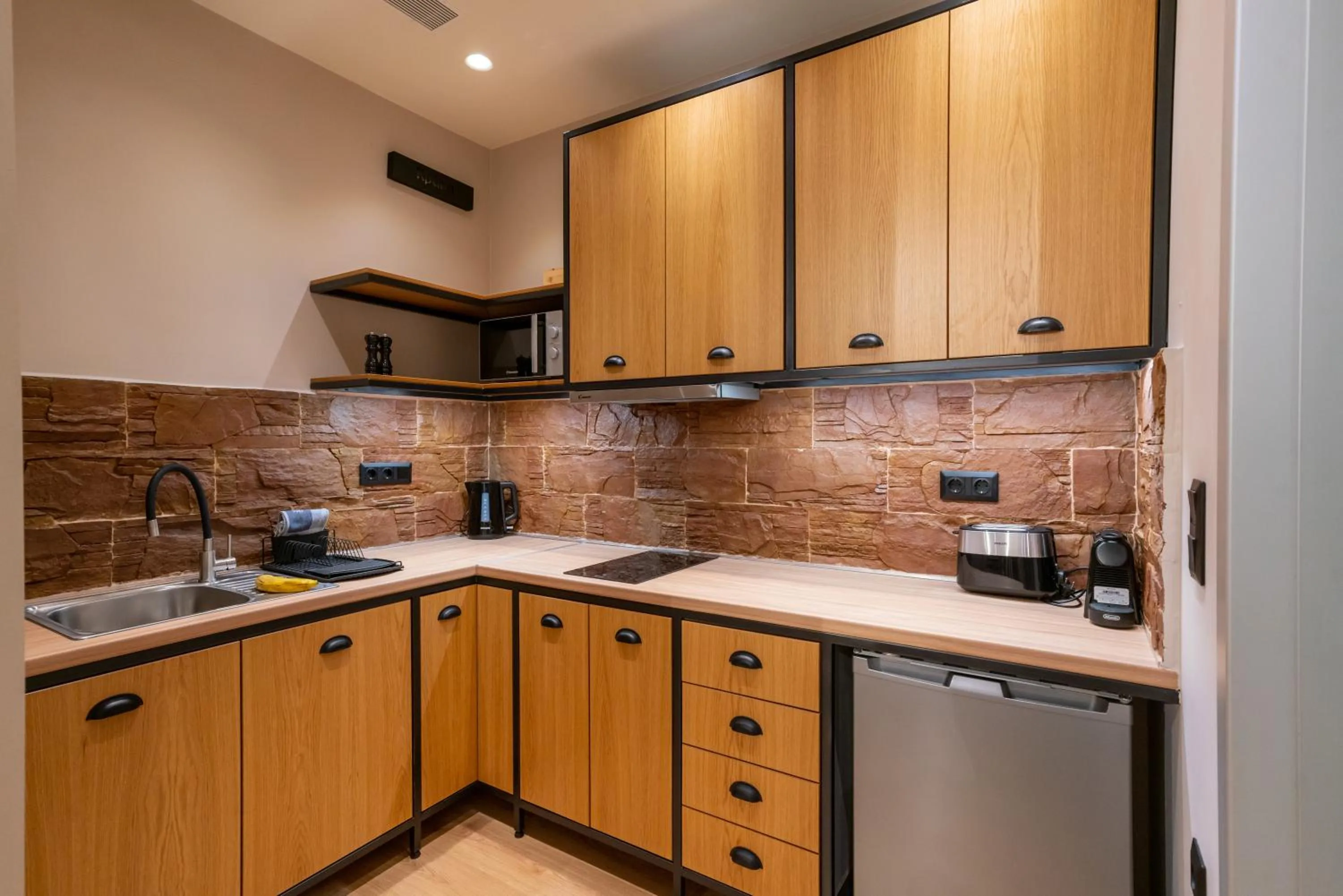 Coffee/tea facilities in Kraka Apartments