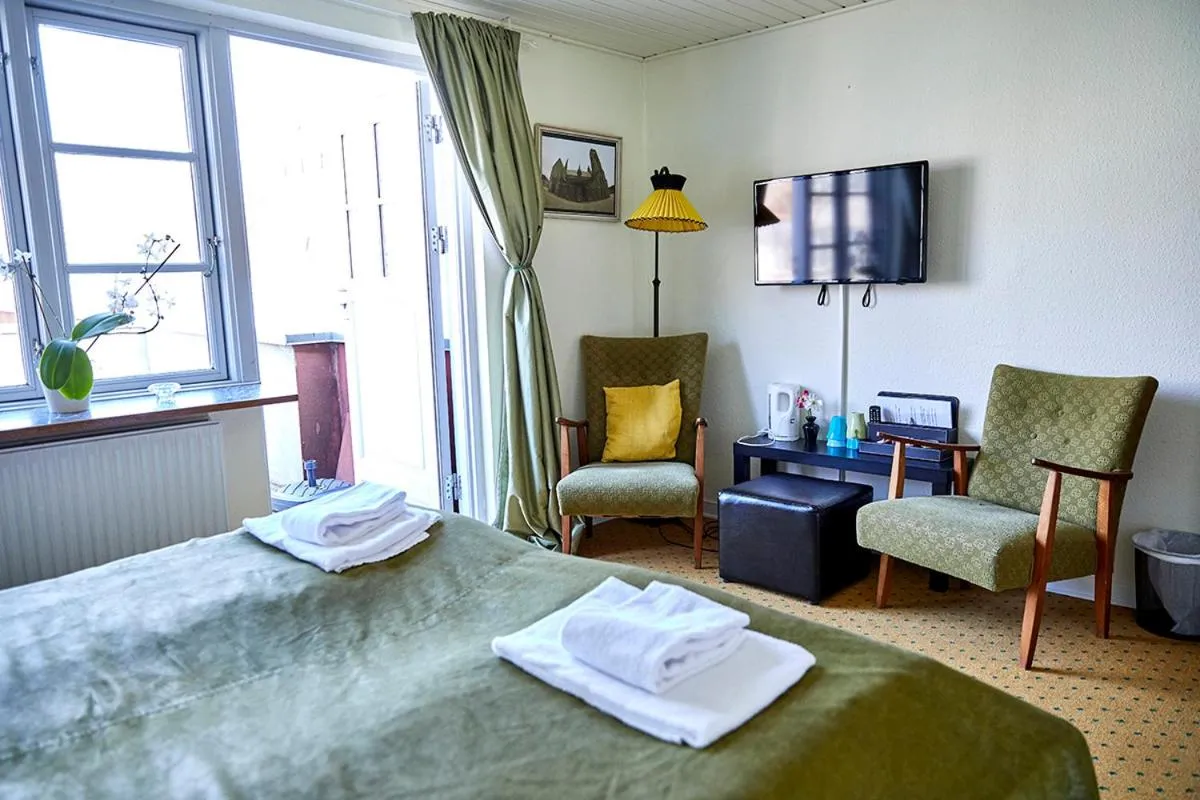 Bedroom, Bed in Hotel Ribe