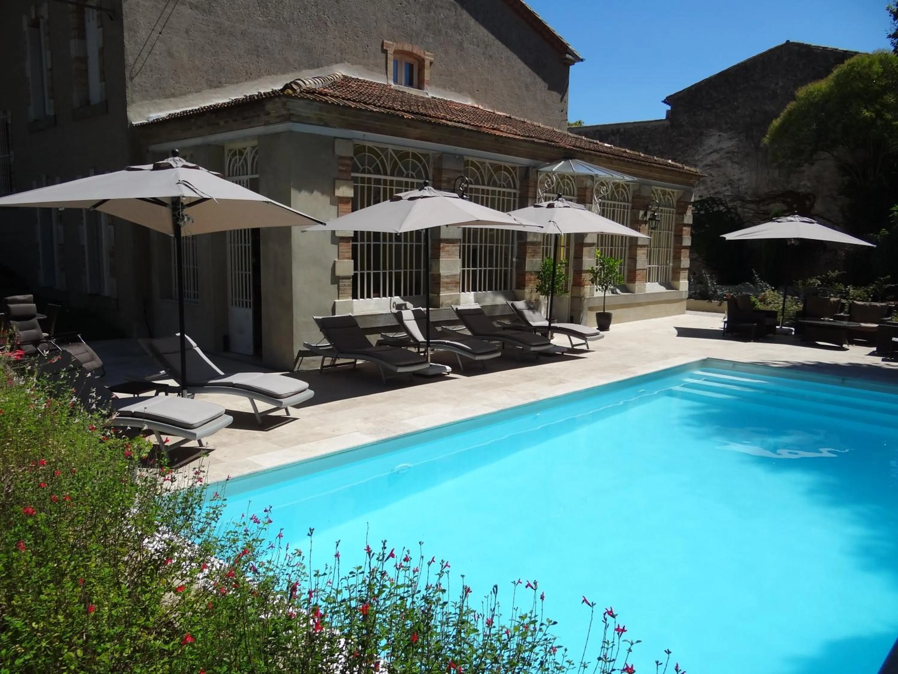 Swimming Pool in Bed & Breakfast L'Orangerie