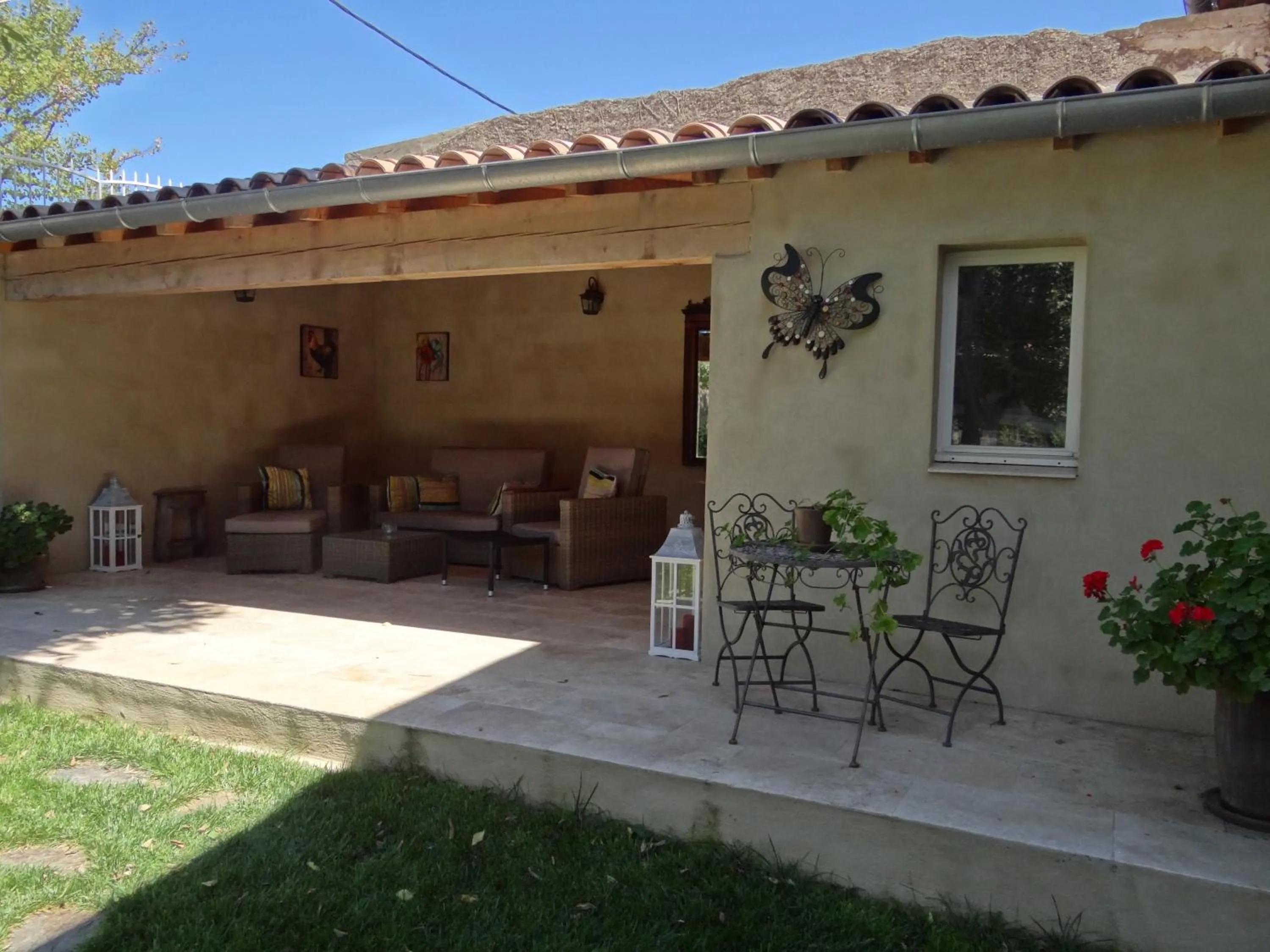 Area and facilities in Bed & Breakfast L'Orangerie