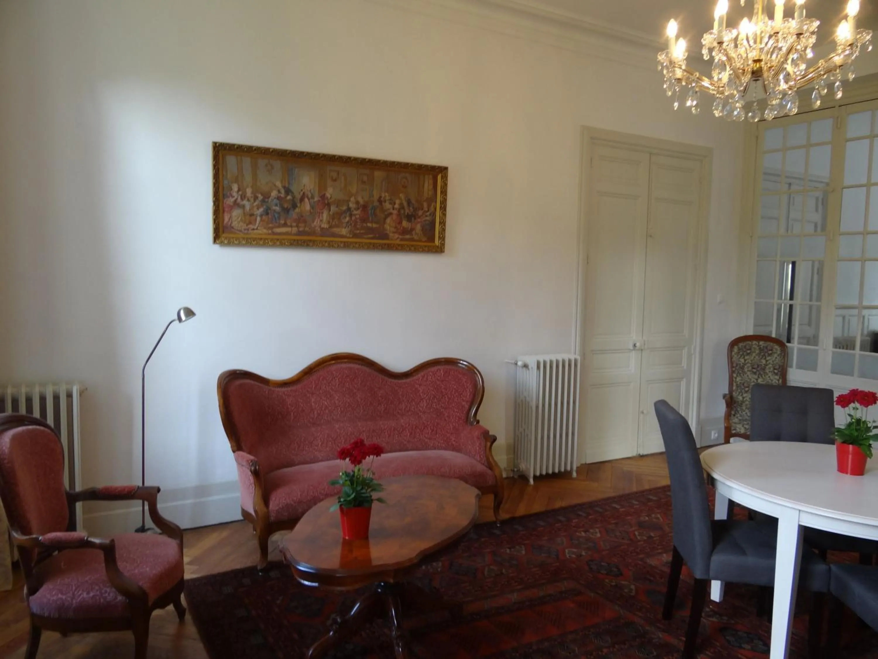 Living room, Seating Area in Bed & Breakfast L'Orangerie