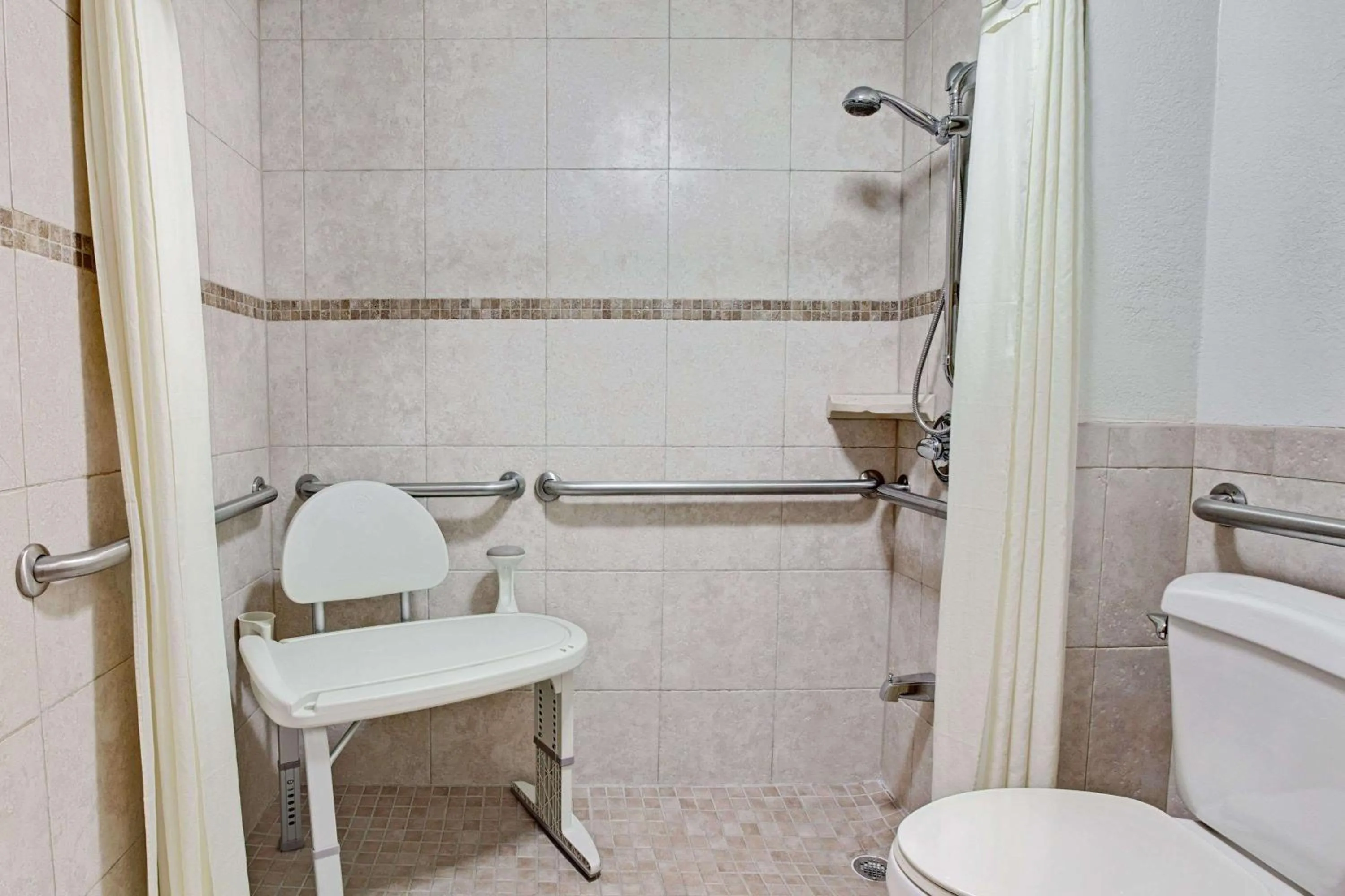 Bathroom in Super 8 by Wyndham Norman