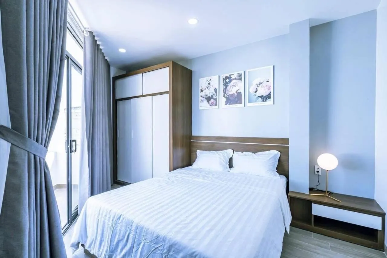 Bed in Hoàng Anh Hotel