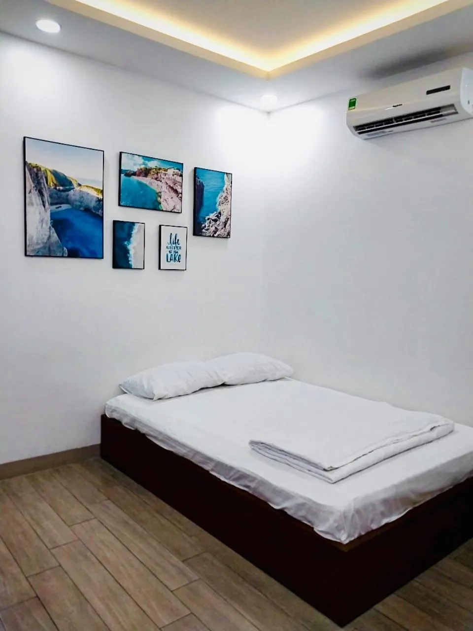 Bed in Hoàng Anh Hotel