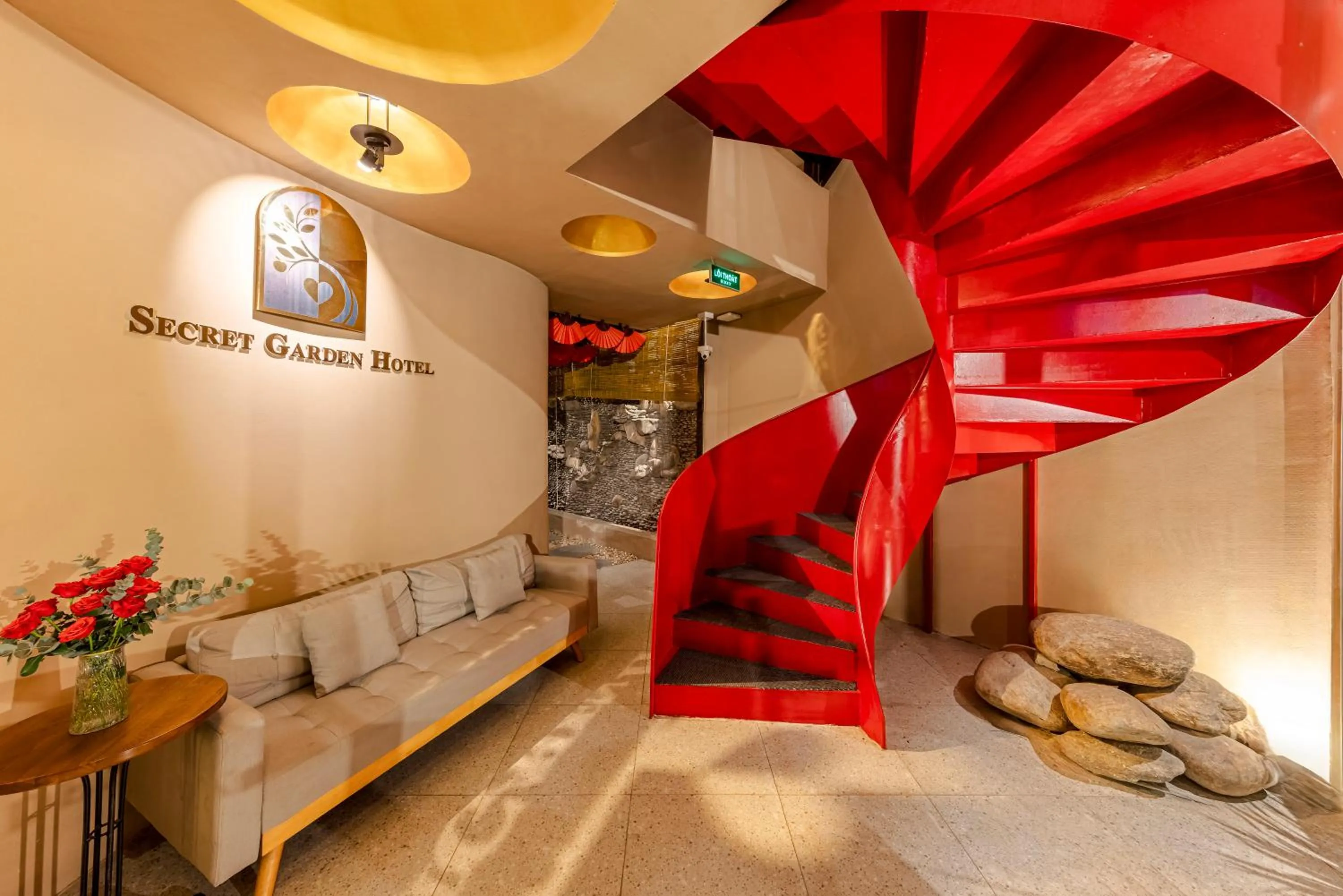 Lobby or reception in Secret Garden Hotel