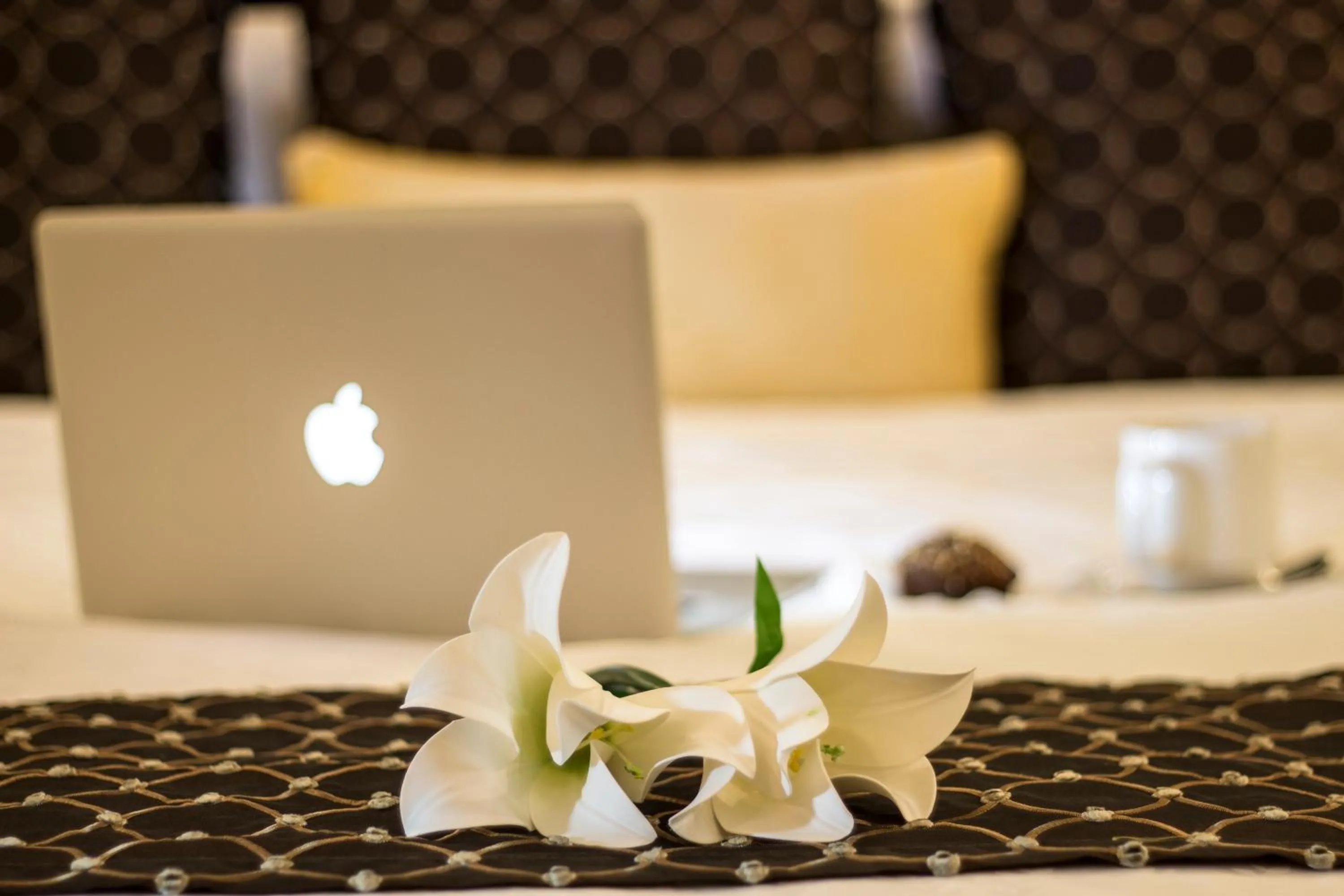 Decorative detail, Bed in Hotel Ticuán