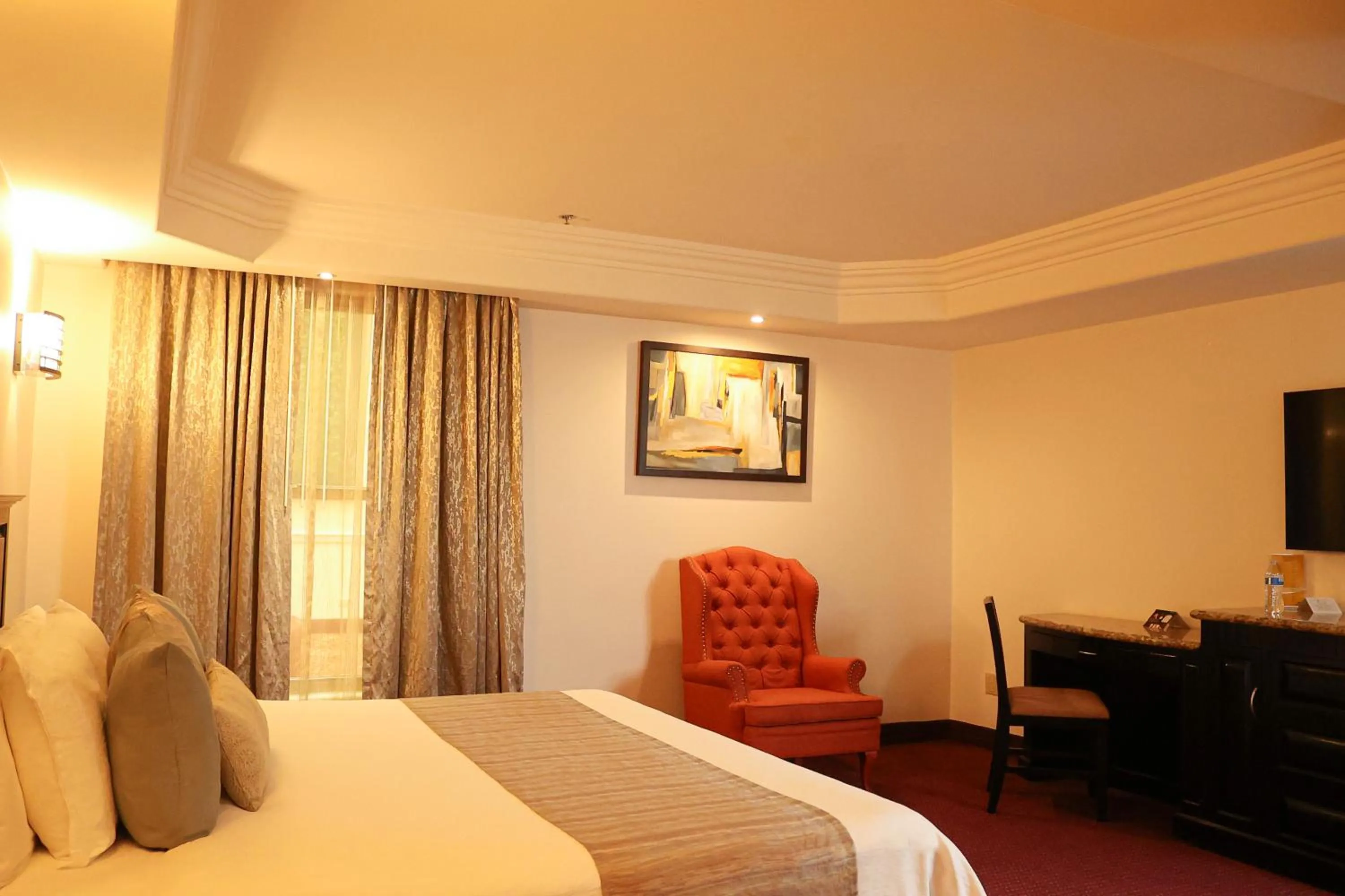 Bed in Hotel Ticuán