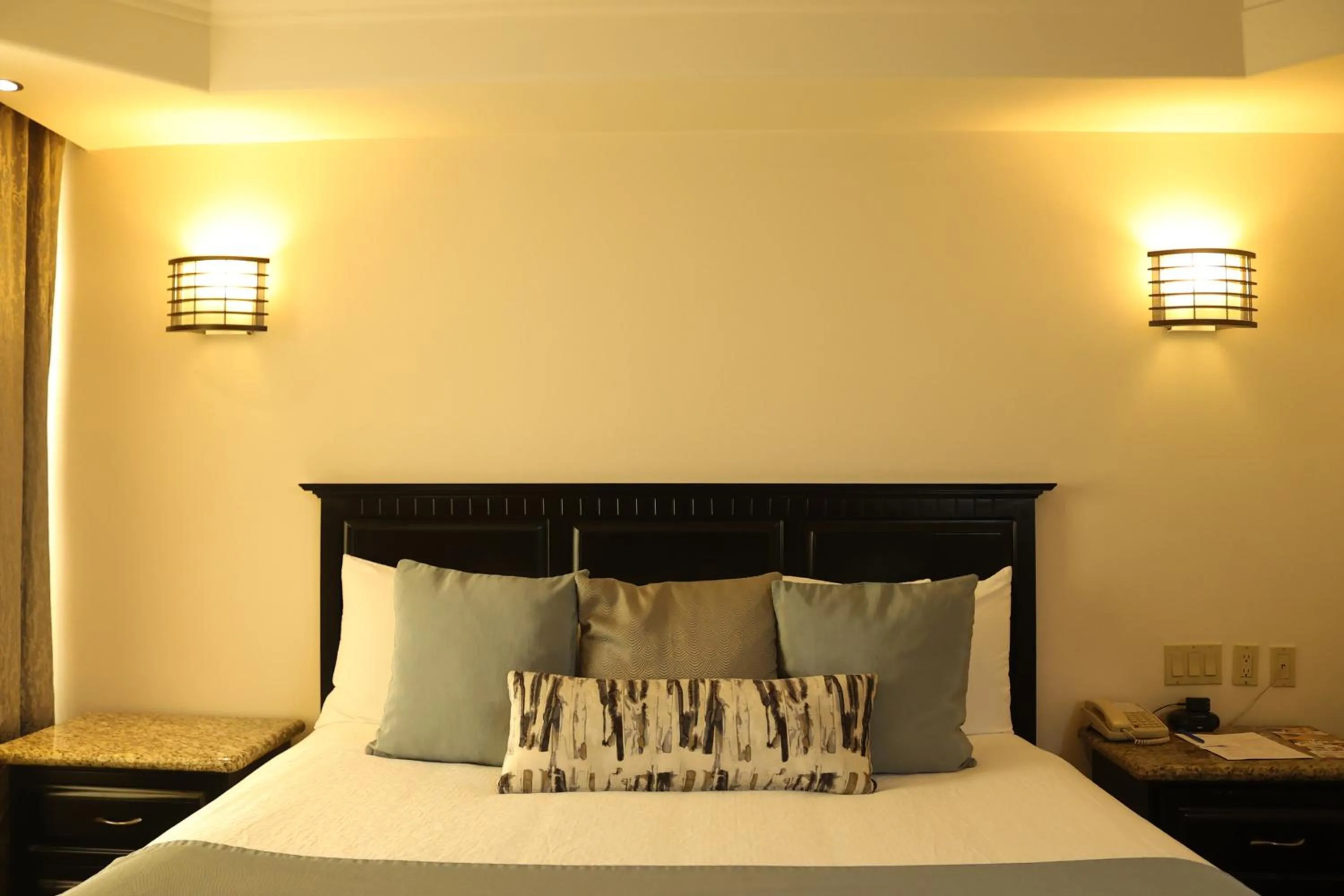 Bed in Hotel Ticuán