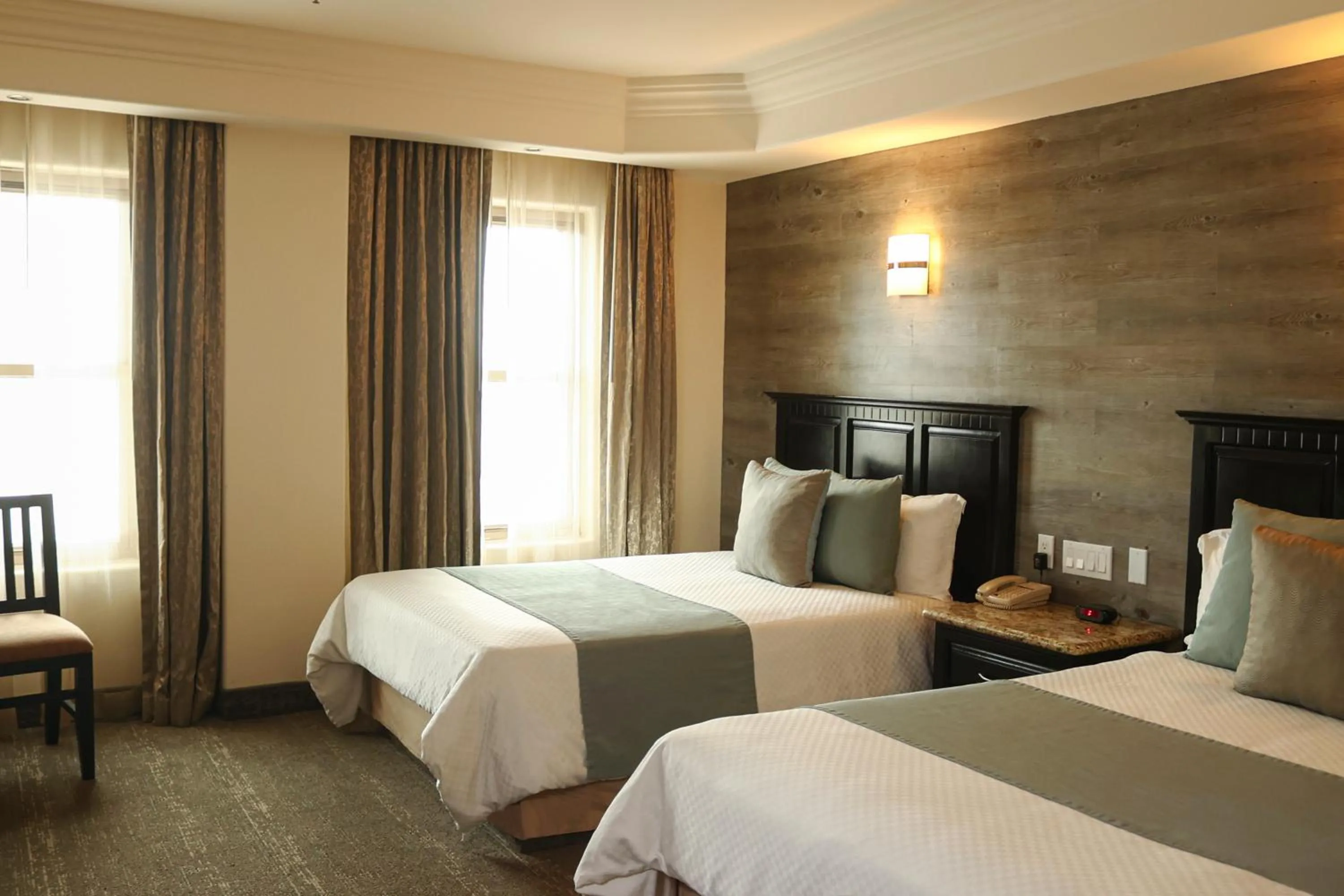 Bed in Hotel Ticuán