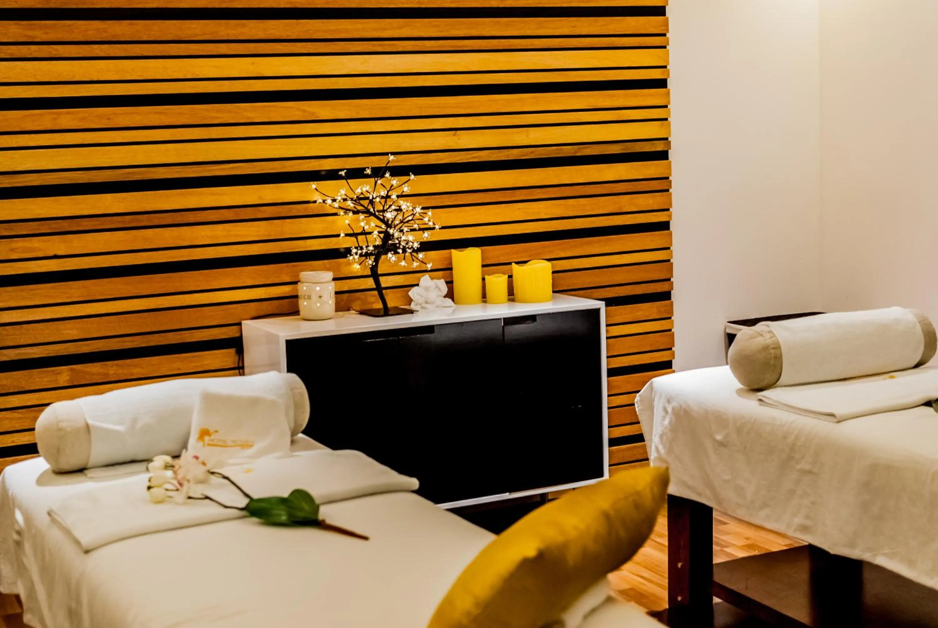 Bed in Hotel Ticuán