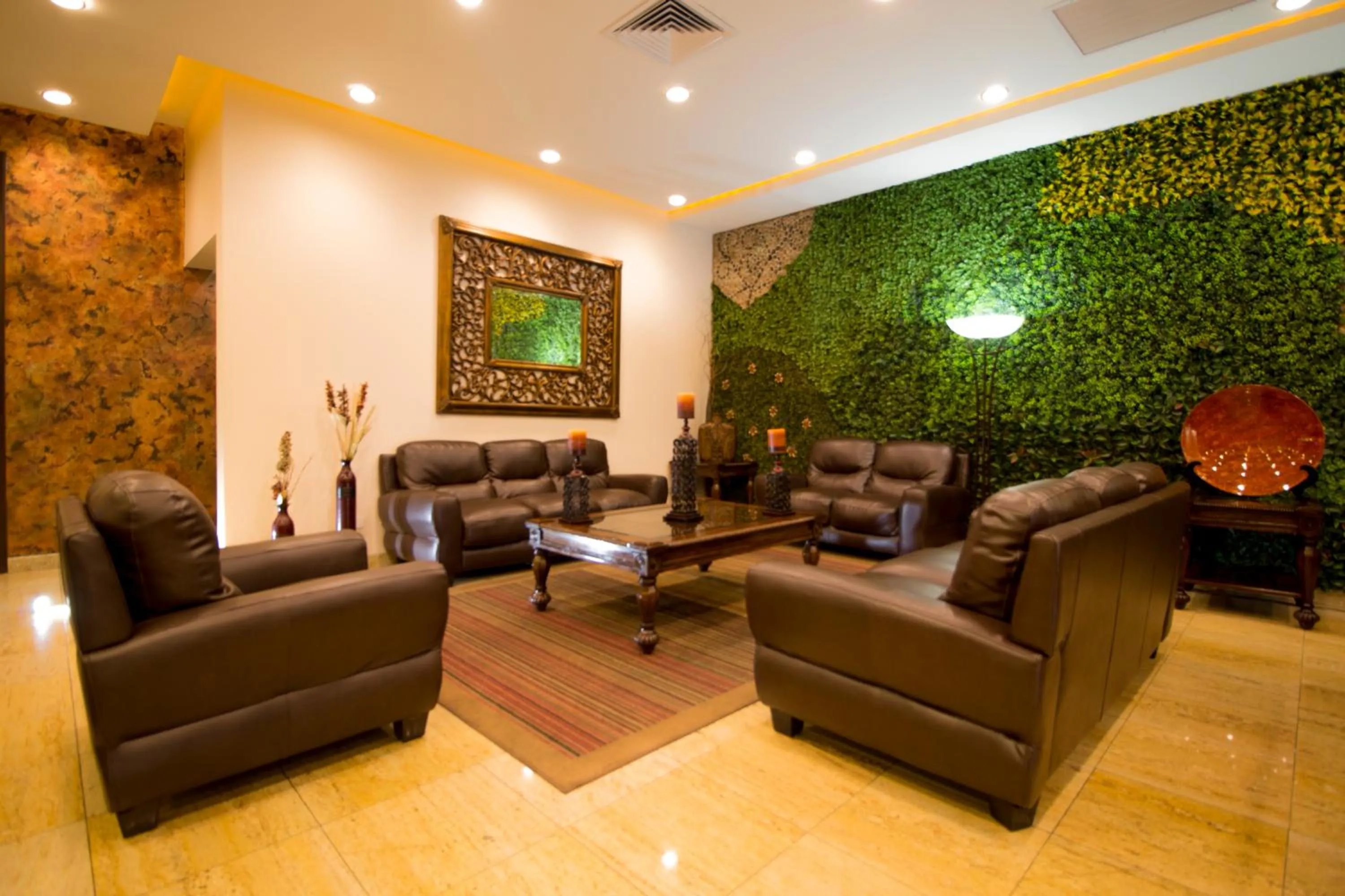 Lobby or reception in Hotel Ticuán