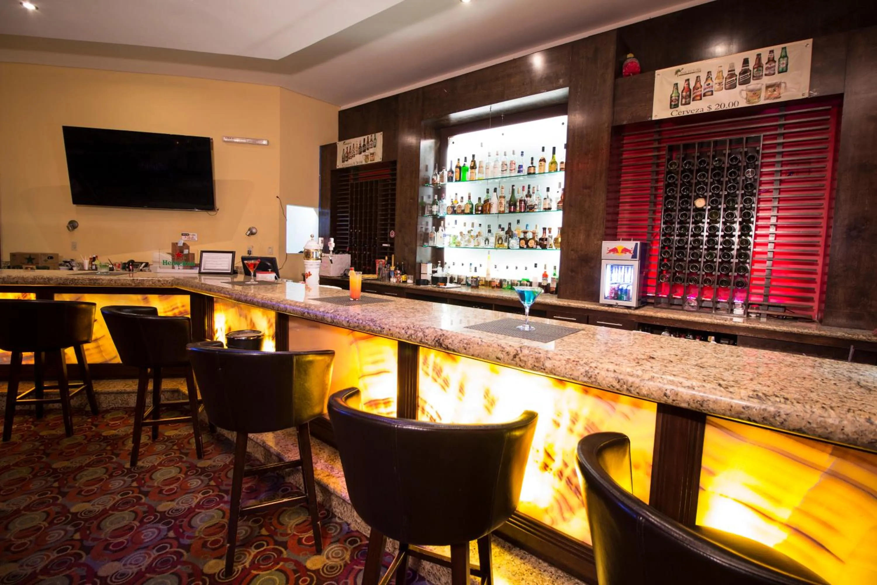 Lounge or bar in Hotel Ticuán