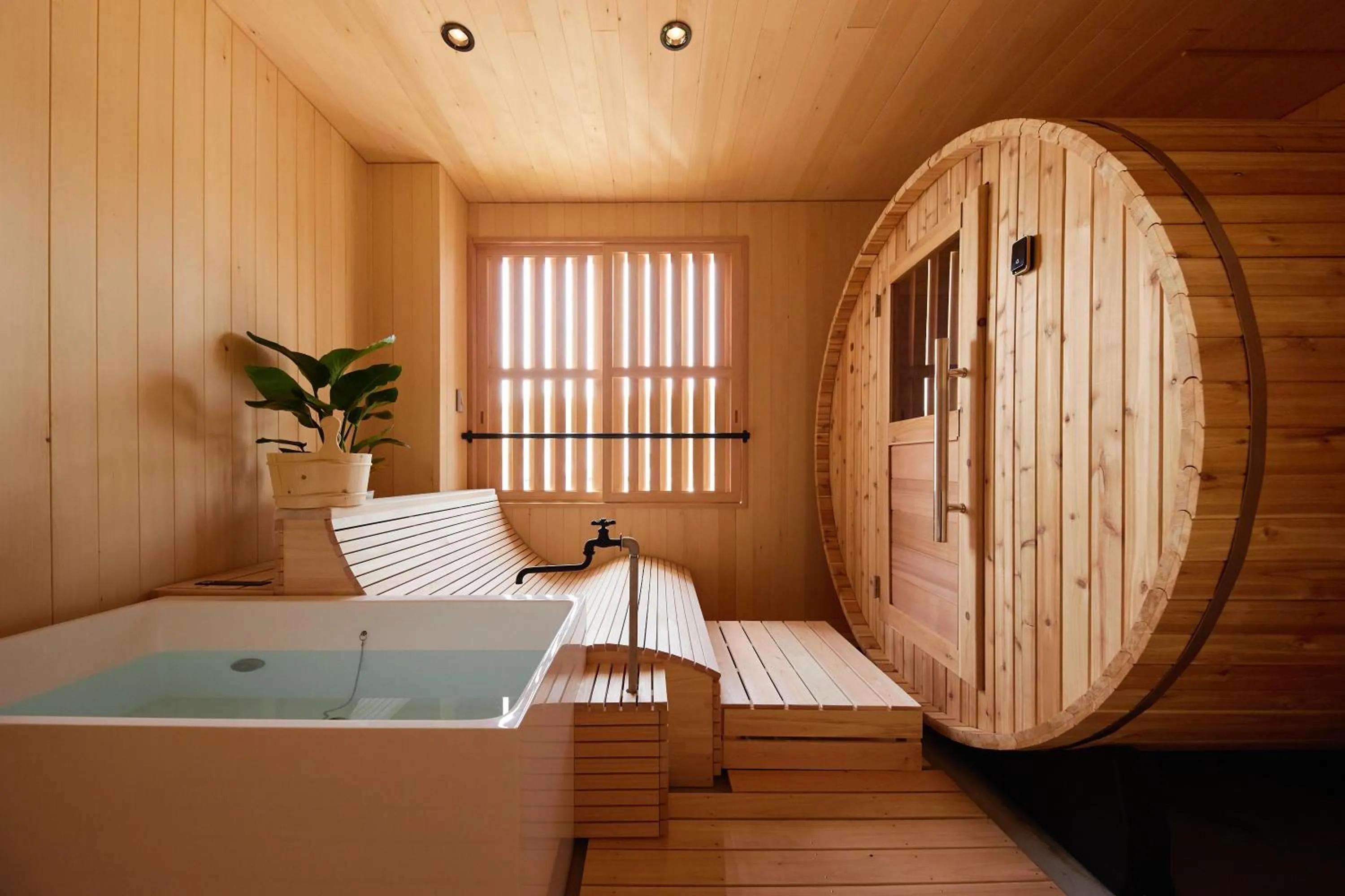 Sauna, Bed in Akiu Fuga